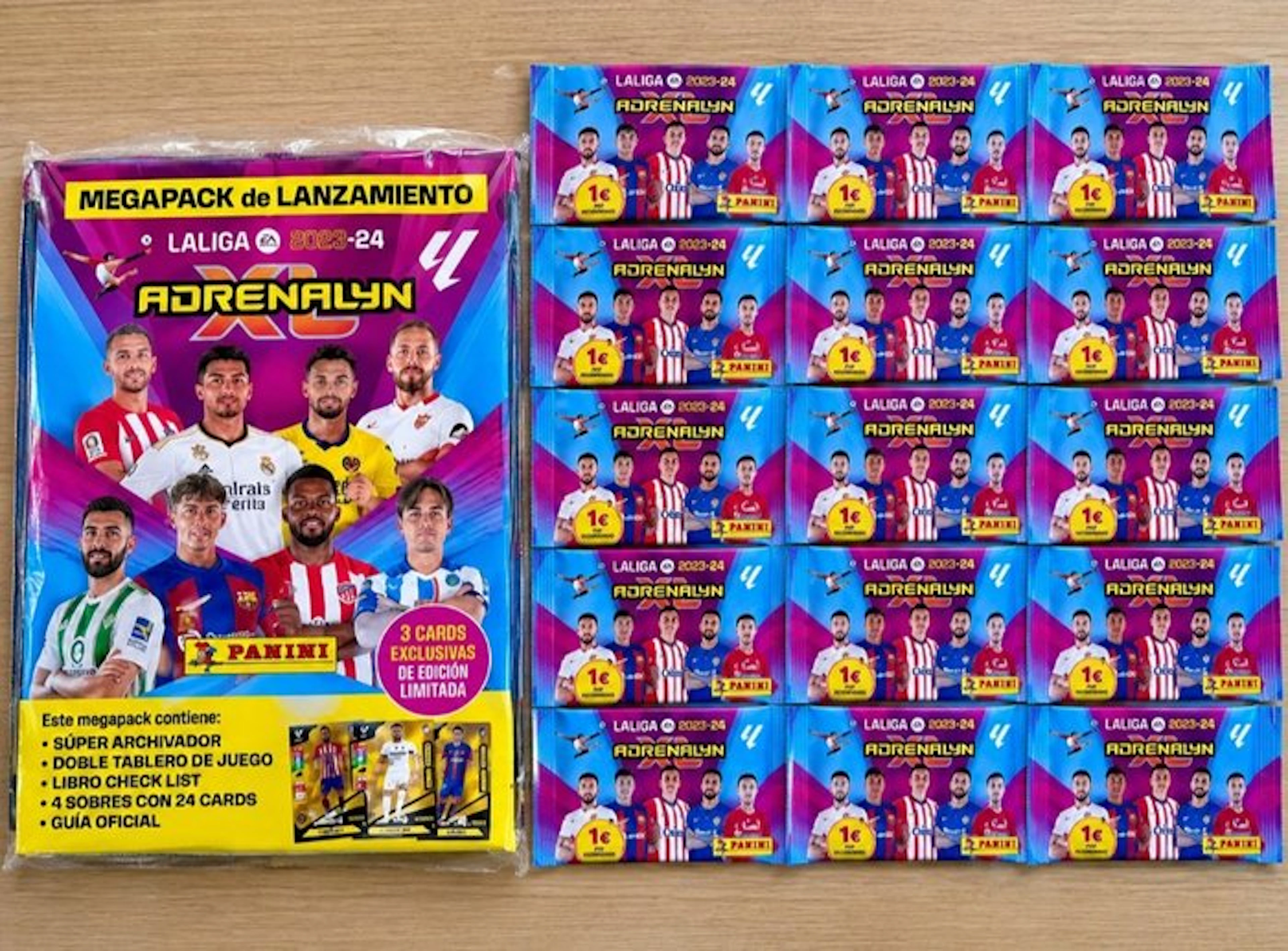 2023/24 Panini Liga Adrenalyn XL Mixed collection - Excellent (EX)