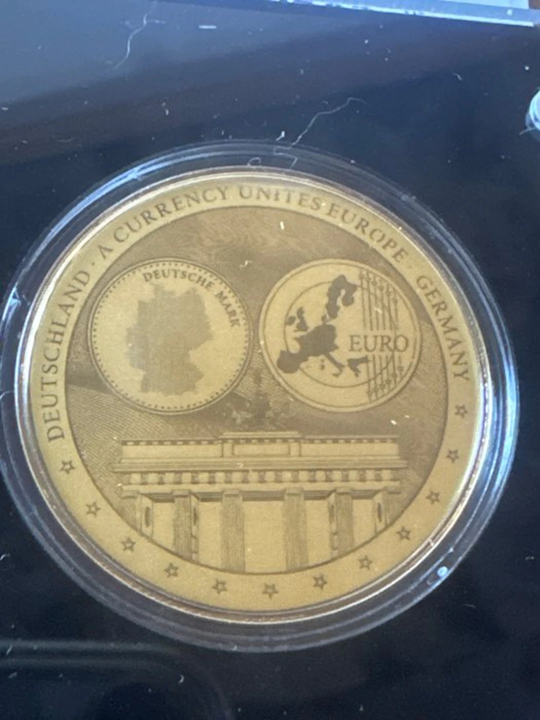 Togo. 1500 Francs 2024 Deutschland, 1/200 Oz (.999) (No reserve price)
