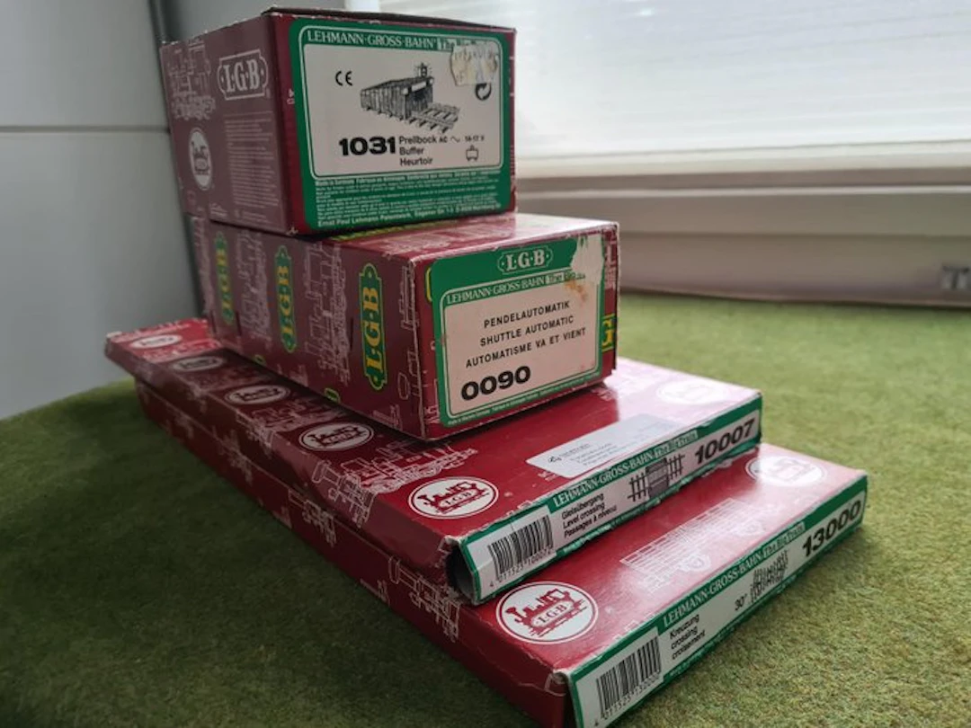 LGB G - 0090 / 1031 / 10007 / 13000 - Model train tracks...