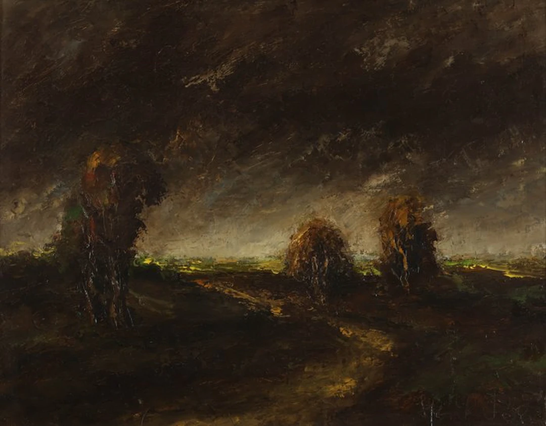 Henk Bies (1928-2006) - Hooimijten