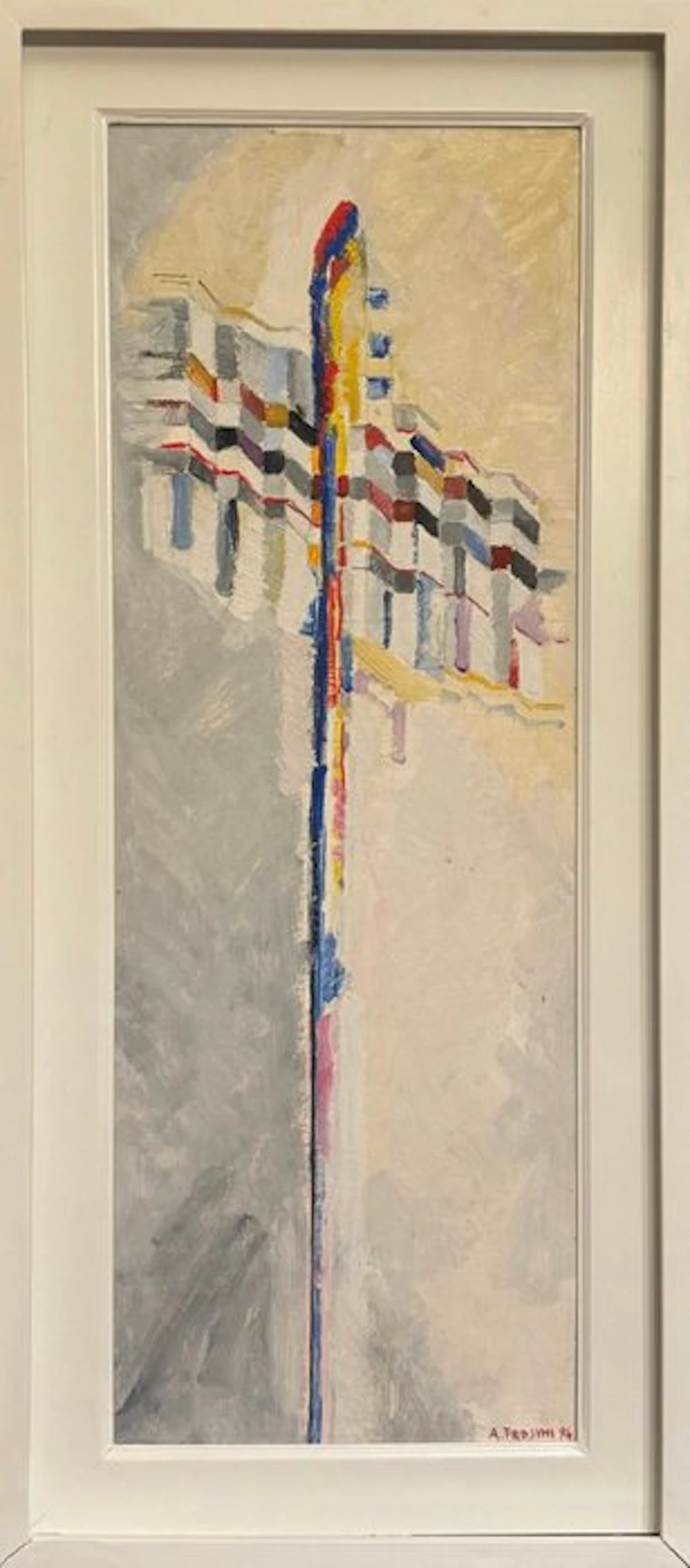 Aldo Frosini (1924-2013) - Composizione astratta verticale
