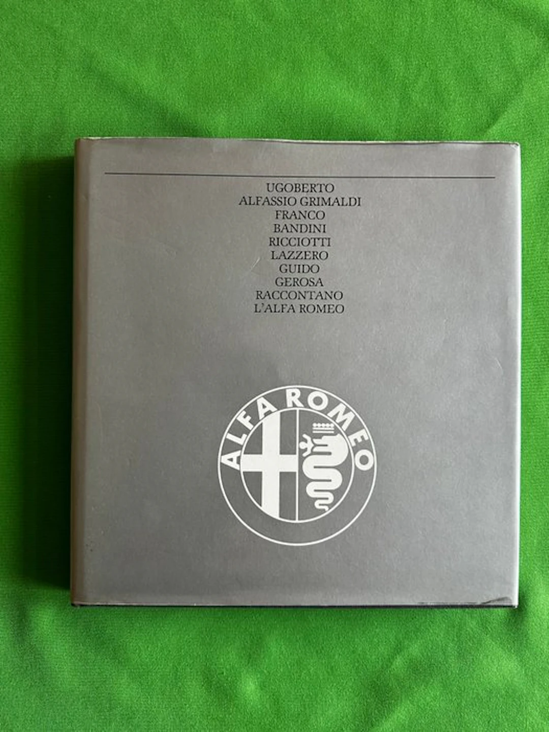 Book - Alfa Romeo - "75 anniversaio" - 1985