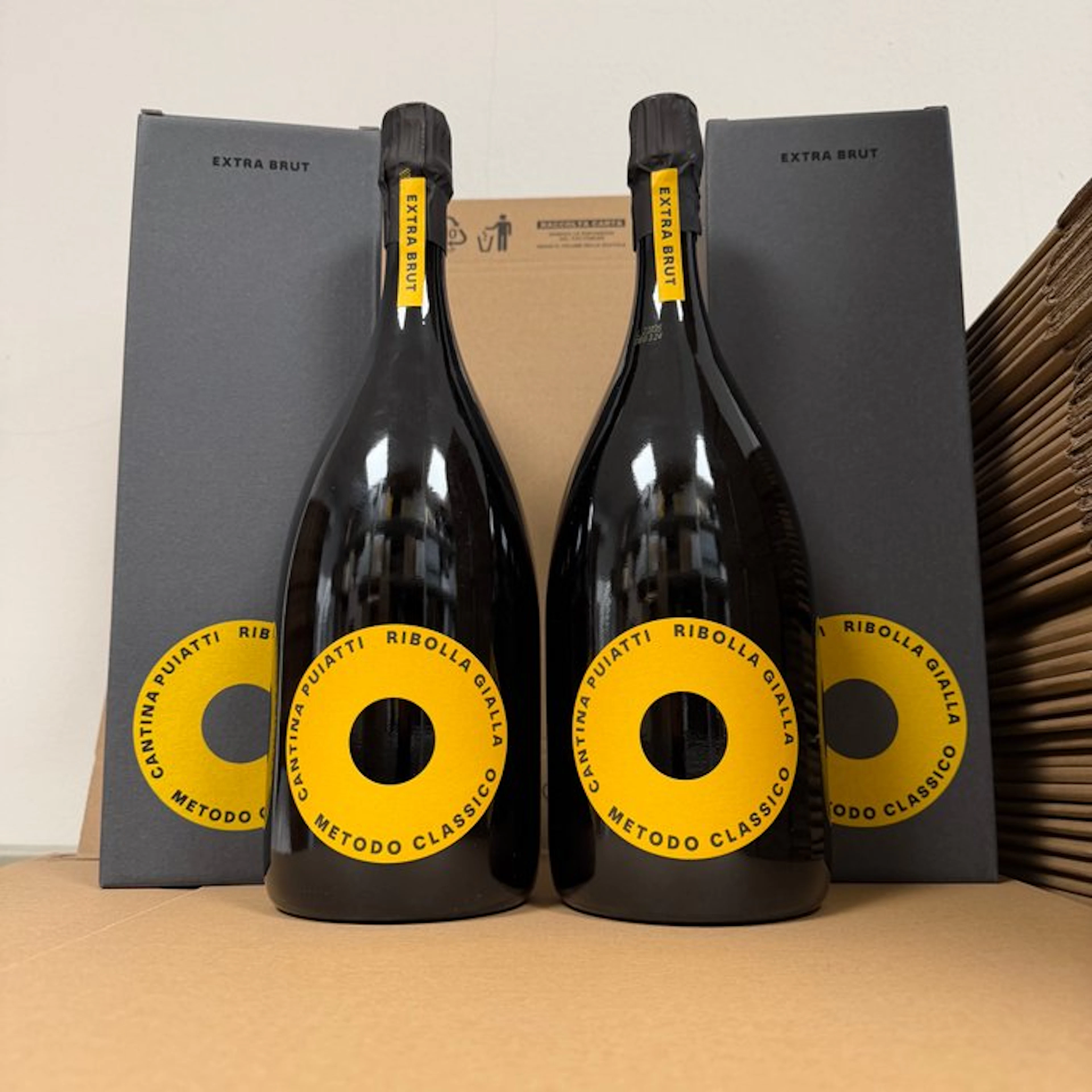 Puiatti, Ribolla Gialla - Piedmont Brut - 2 Magnums (1.5L)