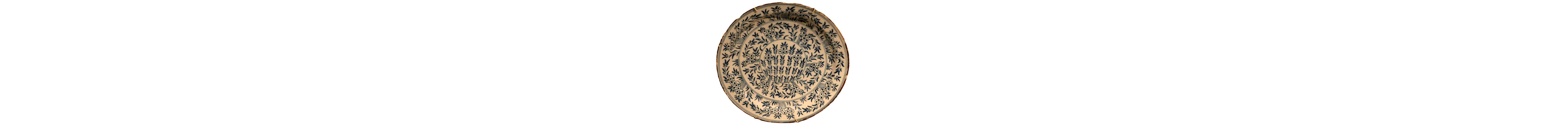 Dish - Tin-glazed terracotta (Maiolica / Delftware) - Mid-17th century