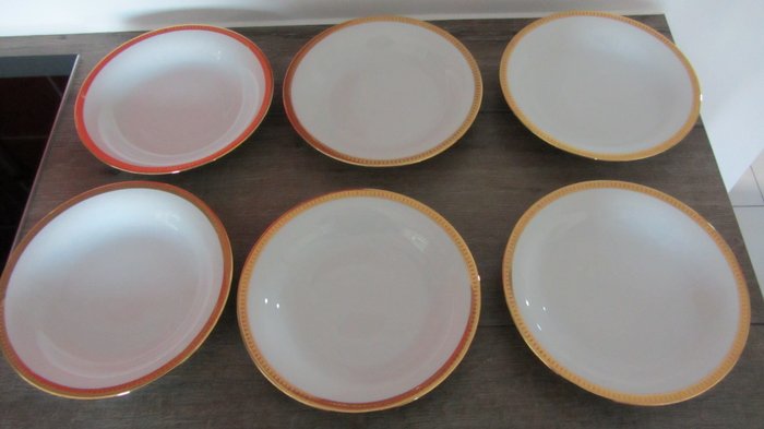 Baudour - Table service (11) - Porcelain