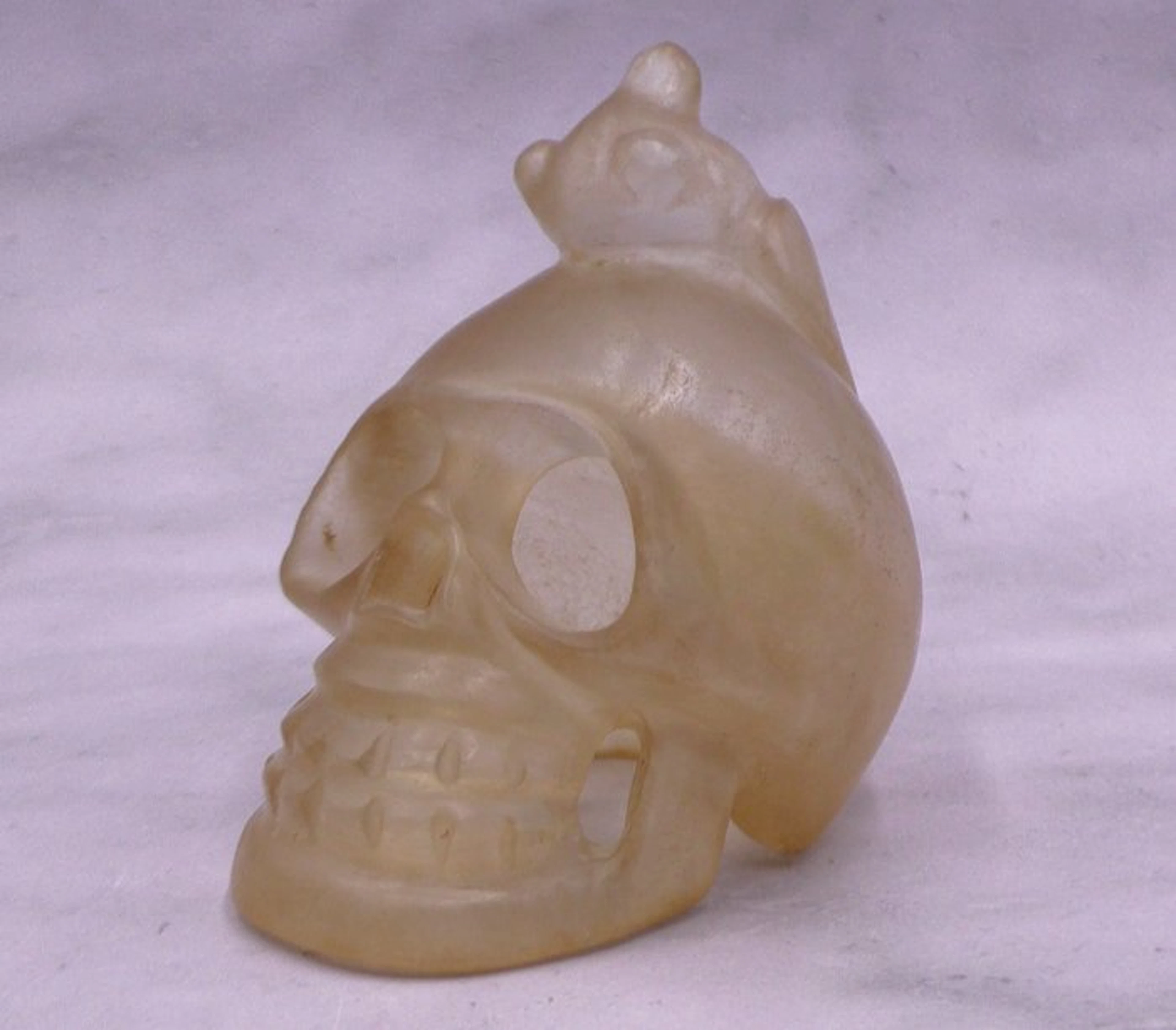 Figurine - Hongshan Cultuur Schedel van Tektiet - Antiek...