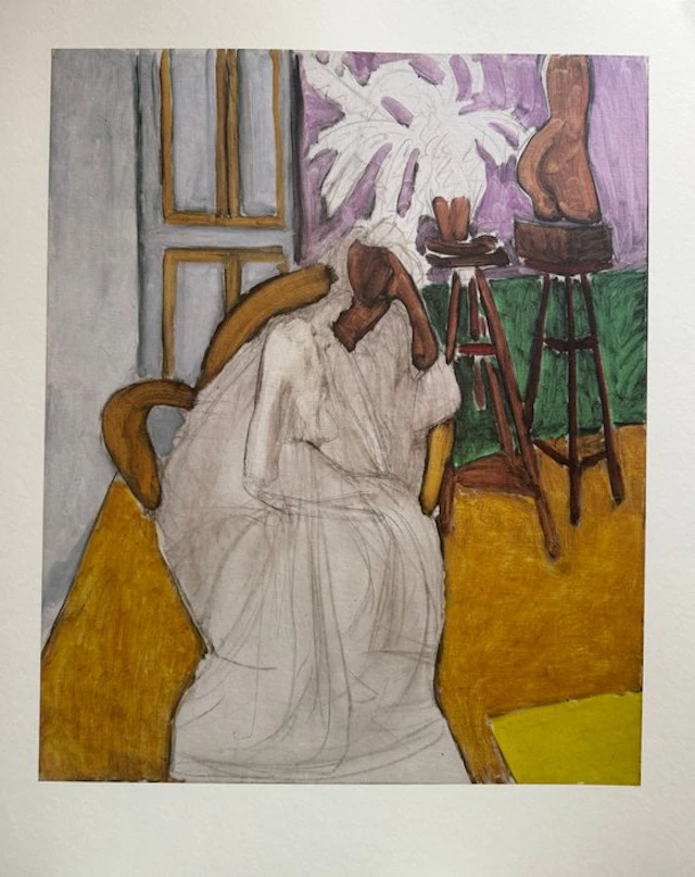 Henri Matisse (1869-1954) - Figure assise et le torse grec