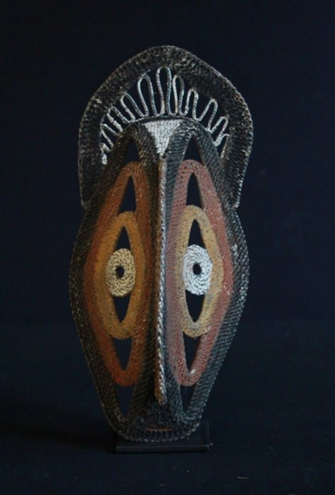 Finely crafted yam mask from Wosera - Papua New Guinea (No reserve price)