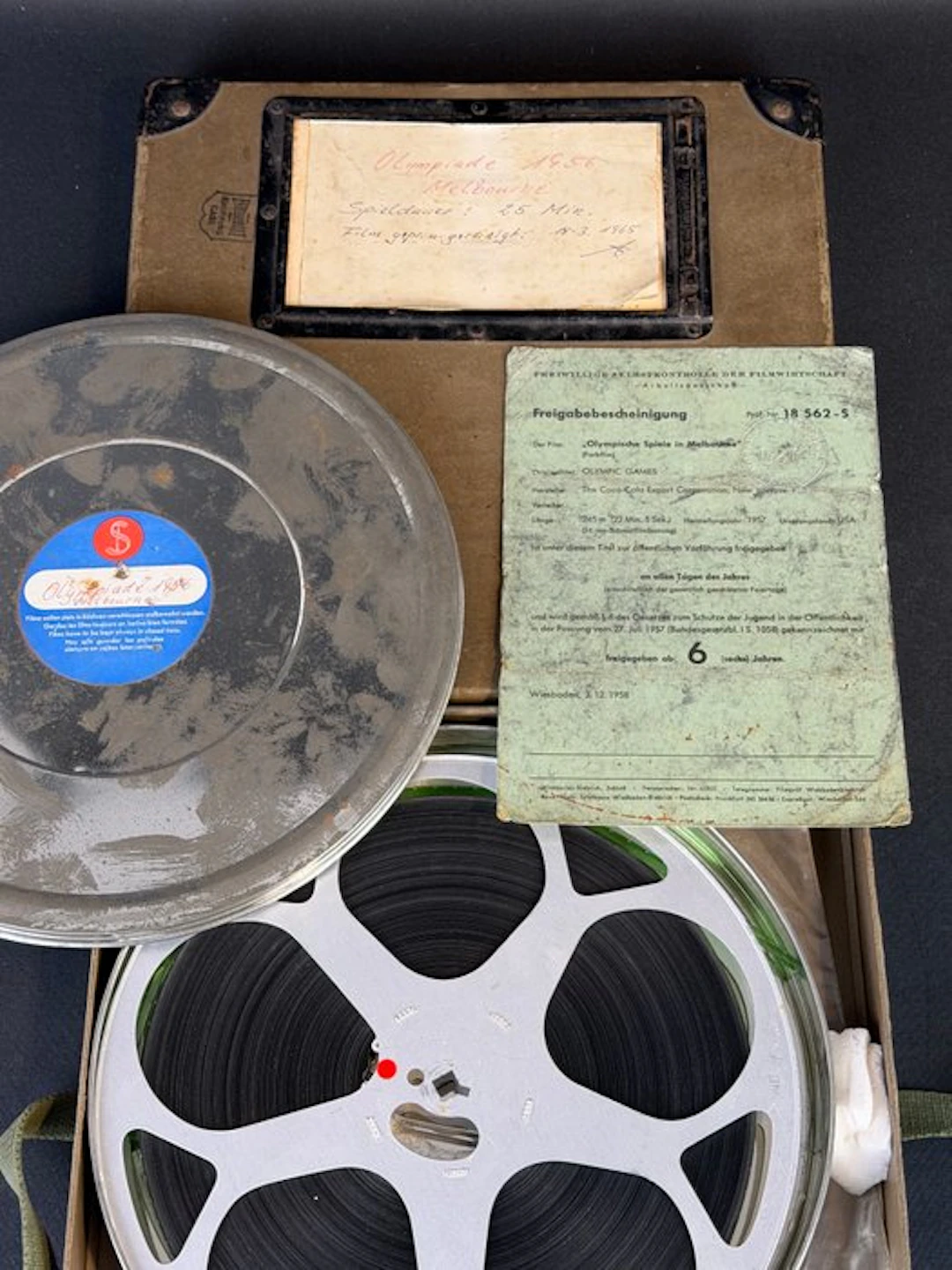 16mm Film „Olympische Spiele in Melbourne“ (Coca-Cola) - 1956