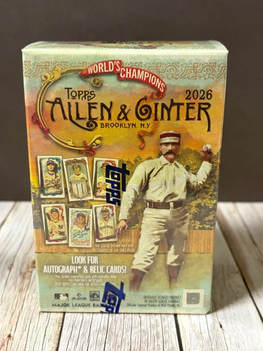 Topps - 1 Box - 2026 Topps Allen & Ginter Baseball - Value Box