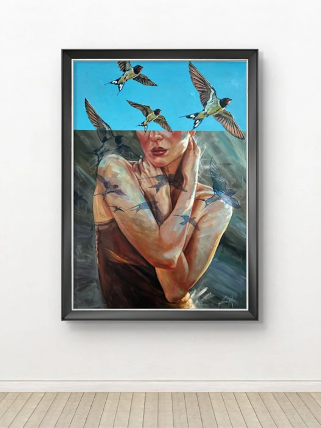 A M Reyes - “Vuelo”(XL)