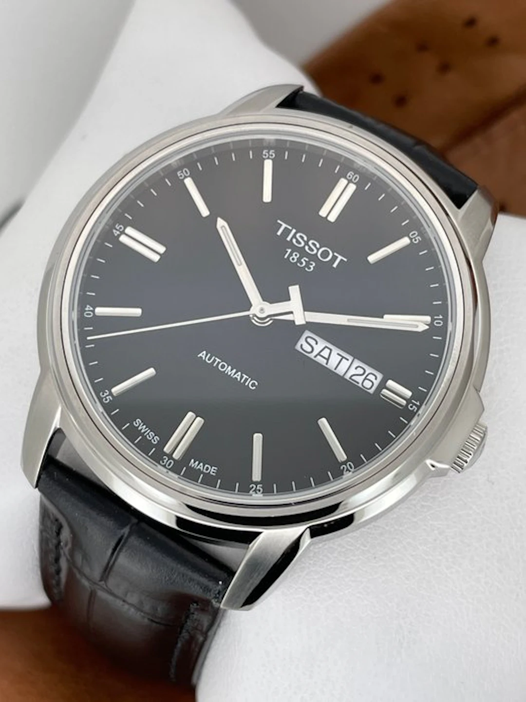Tissot - Automatics III Day Date - T0654301605100 - Men - 2010-2020