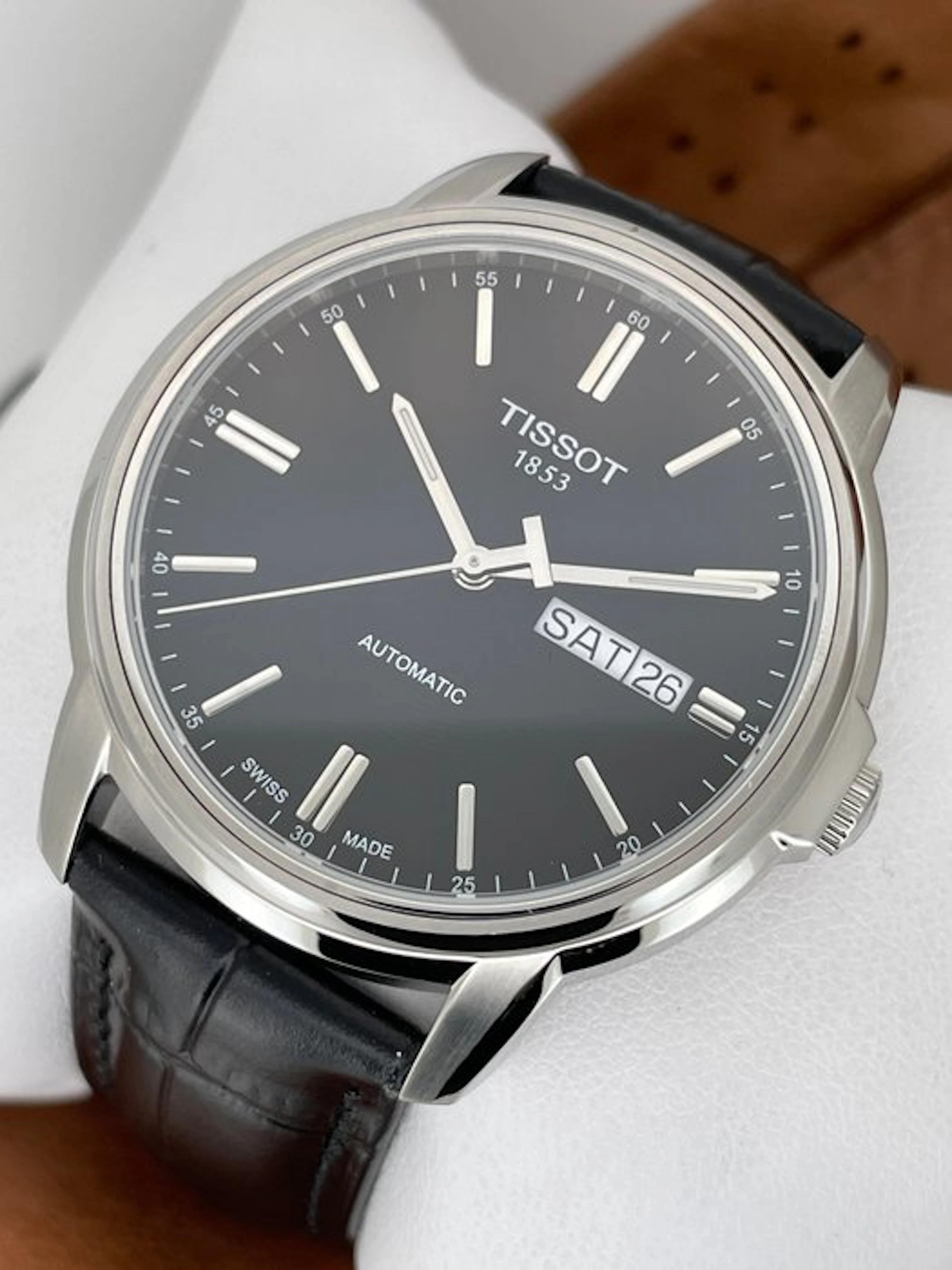 Tissot - Automatics III Day Date - T0654301605100 - Men - 2010-2020