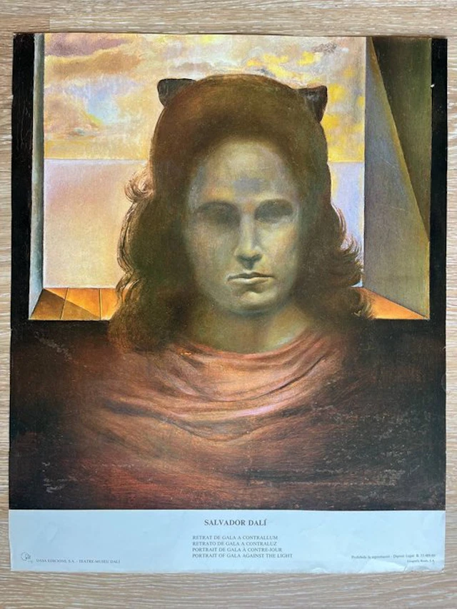 Salvador Dali - ** Original Vintage Museum Poster – Gala...