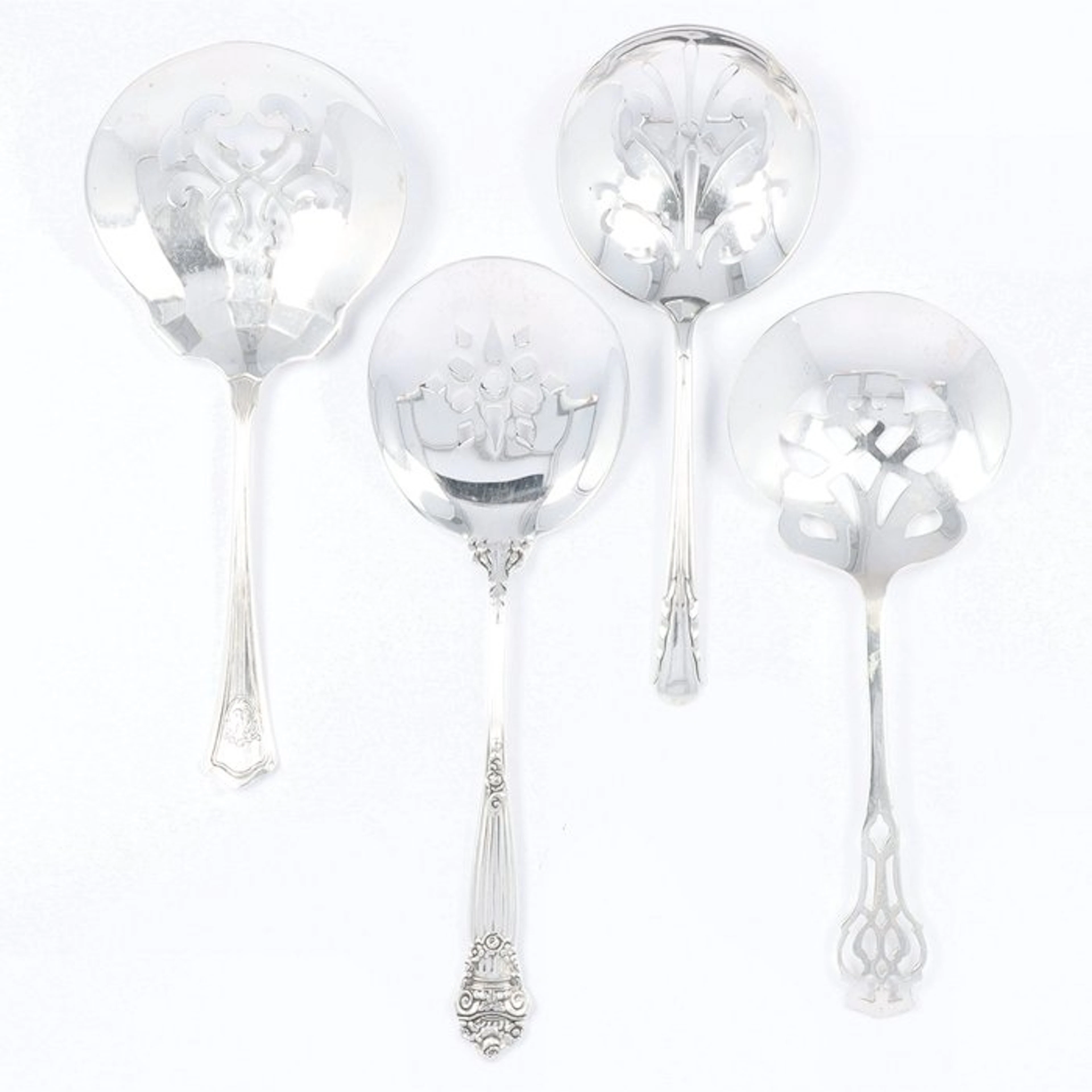 Sterling - Ca. 1875-1925 - Spoon (4) - .925 silver