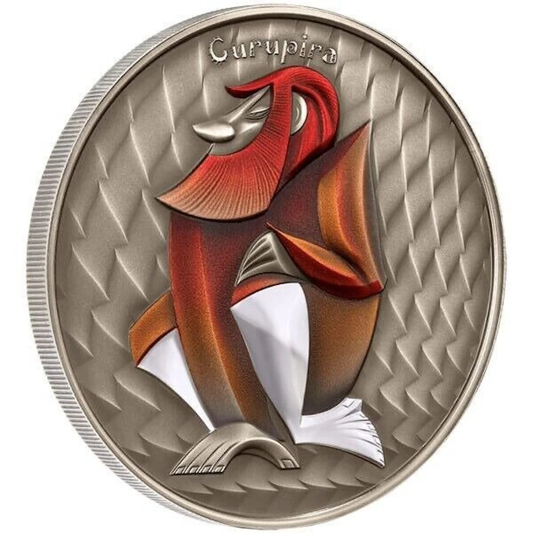 Niue. 2 Dollars 2023 Curupira World of Cryptids, 1 Oz (.999)