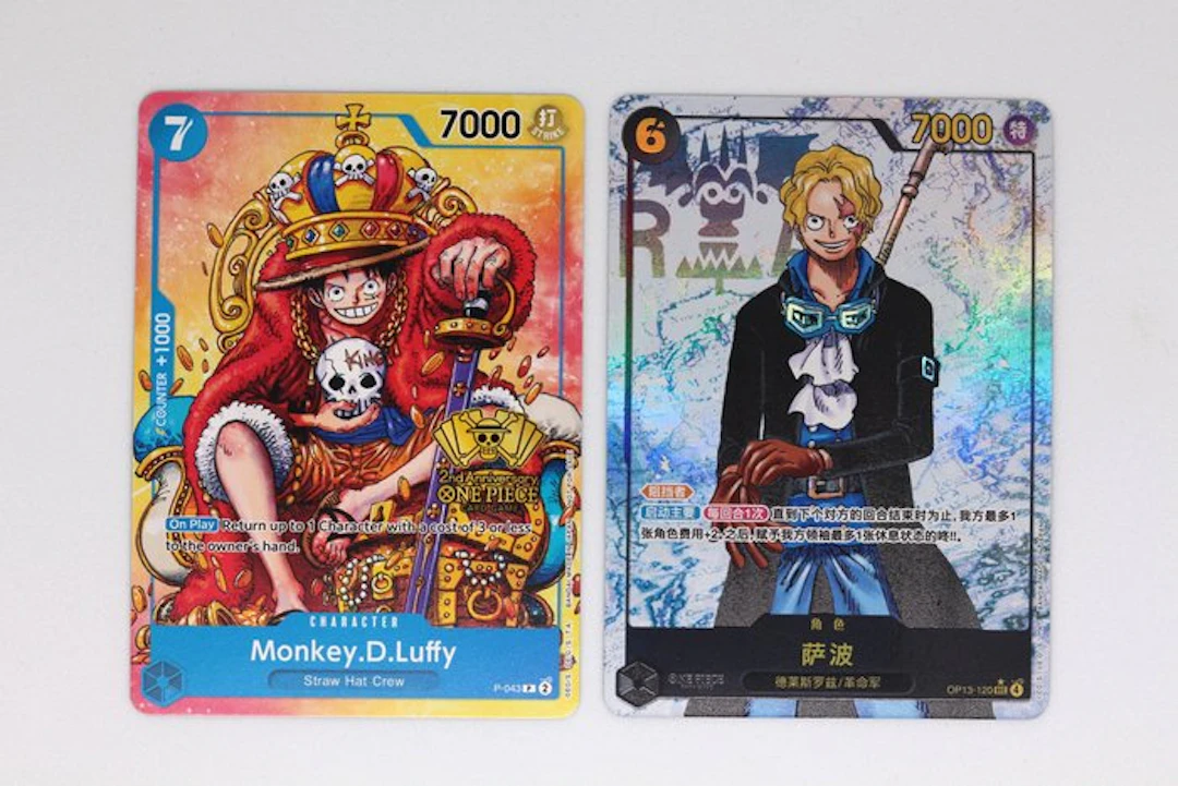Bandai - 2 Card - One Piece - Monkey D