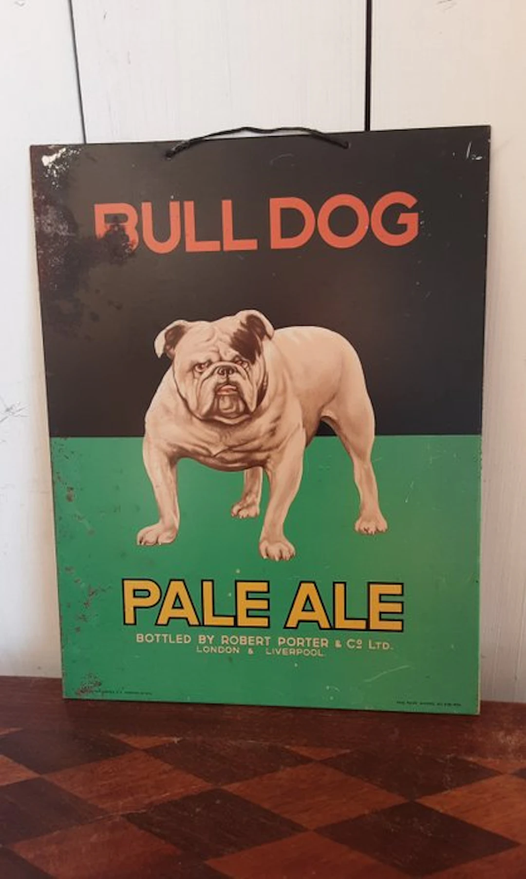 Pale Ale - Schuybroek - Sign - bulldog - Metal