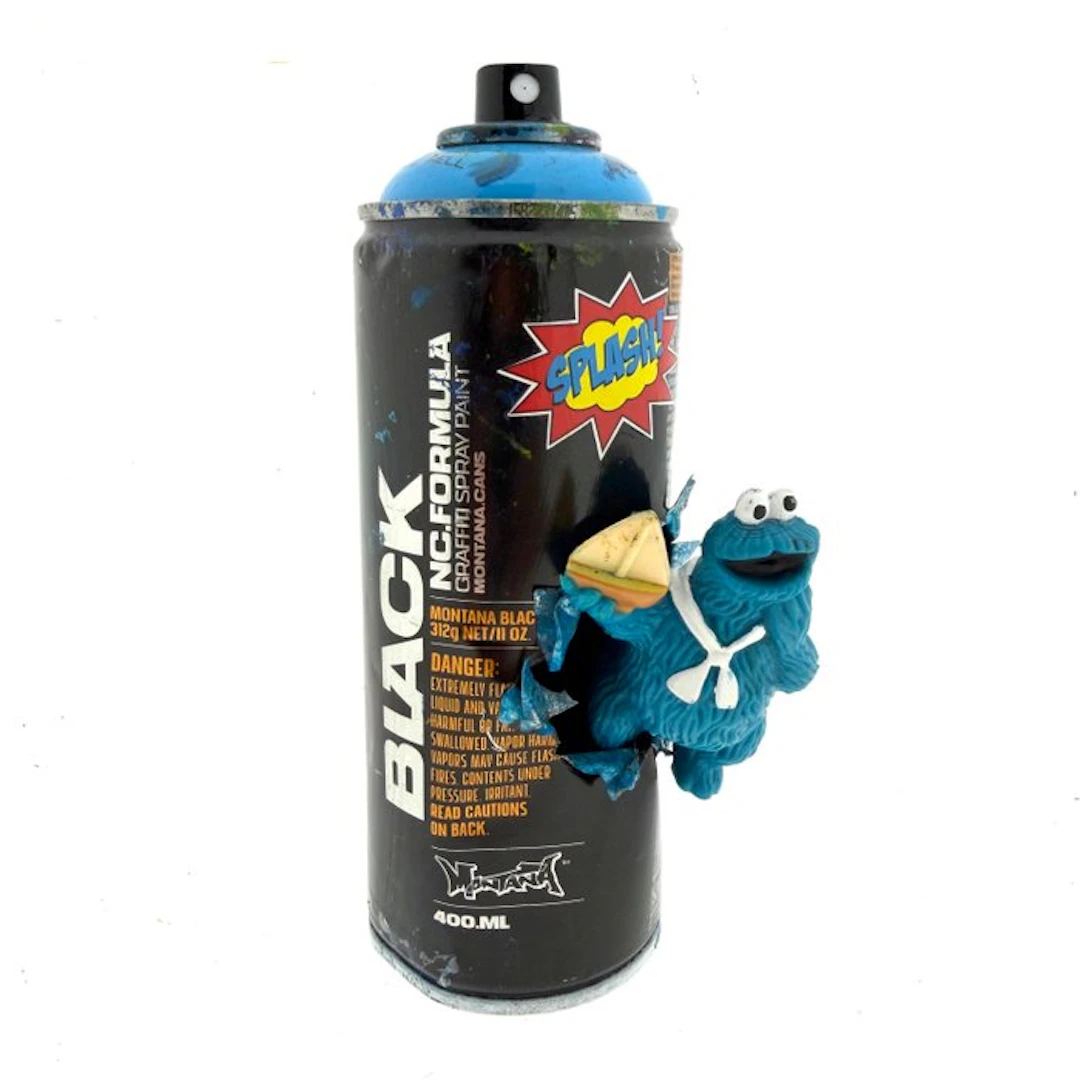 Koen Betjes (1992) - Cookie Monster - Spraycan