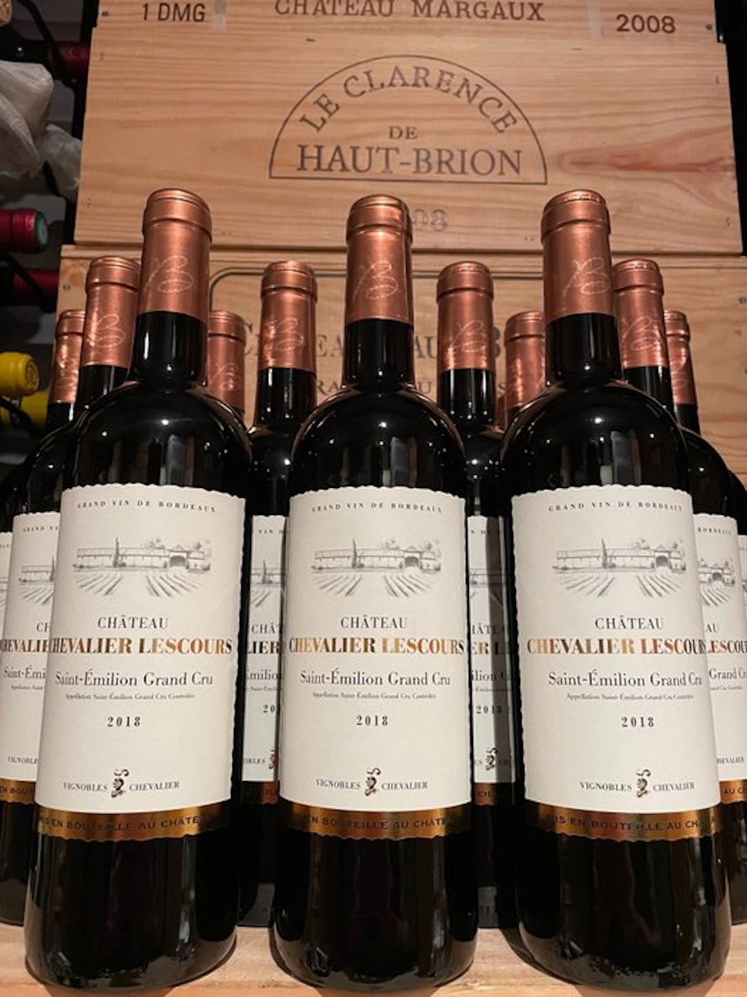 2022 Château Chevaliers-Lescours - Saint-Émilion Grand Cru - 12 Bottles (0.75L)