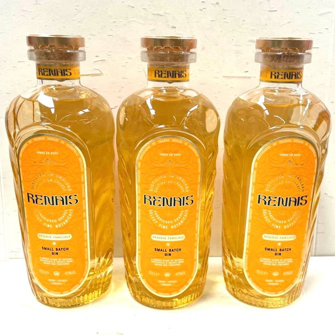 Renais - Réserve Familiale - Small Batch Gin - 70cl - 3 bottles