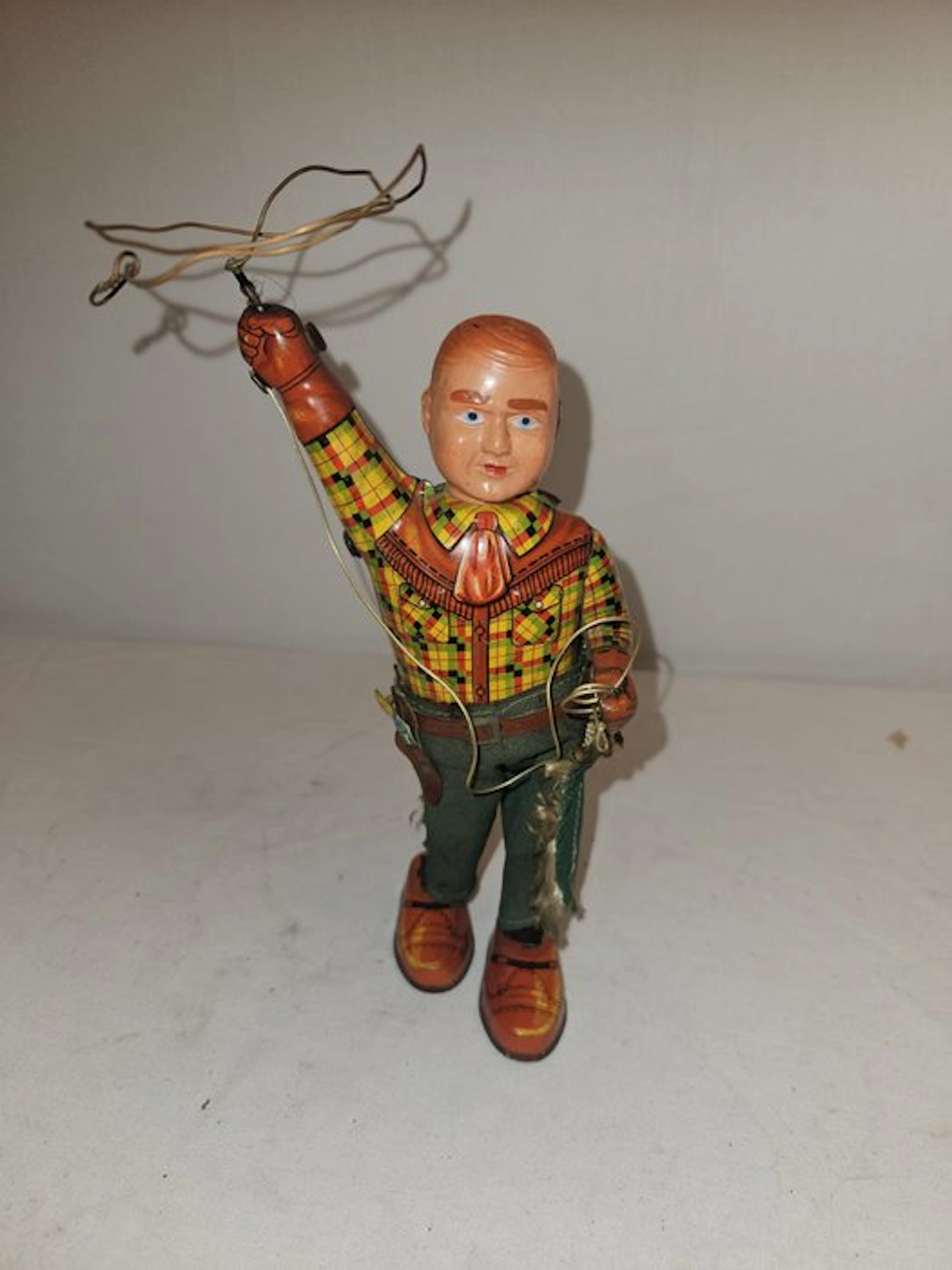 Alps - Toy Cowboy met lasso - 1950-1960 - Japan