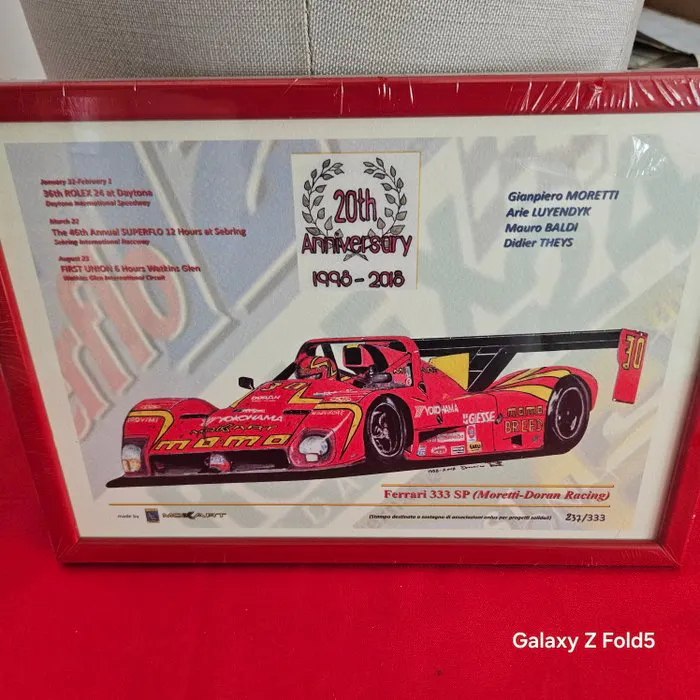 Mokart - Ferrari 333 SP Moretti Rolex 24 Daytona