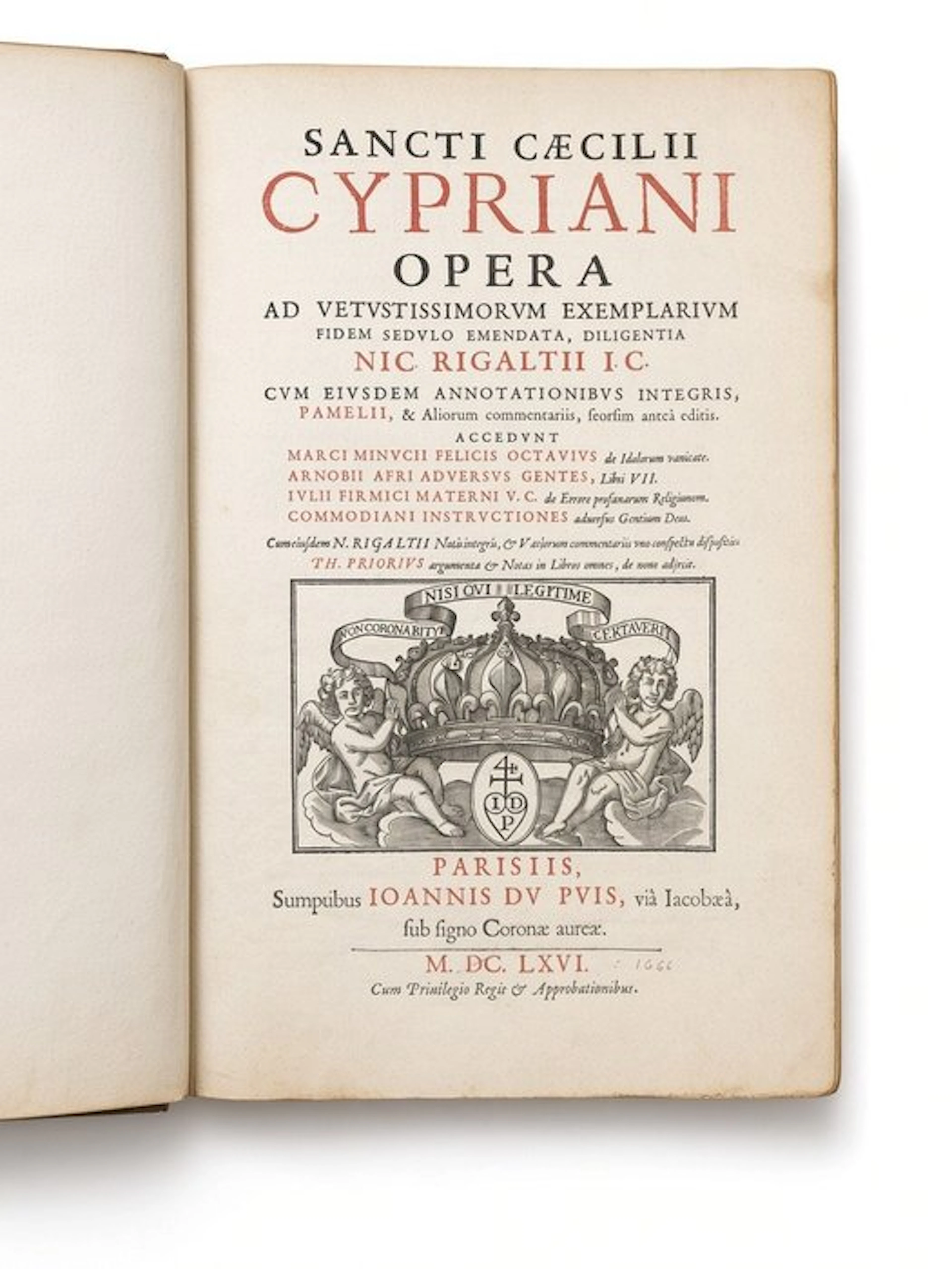 Sancti Cypriani - Opera - 1666