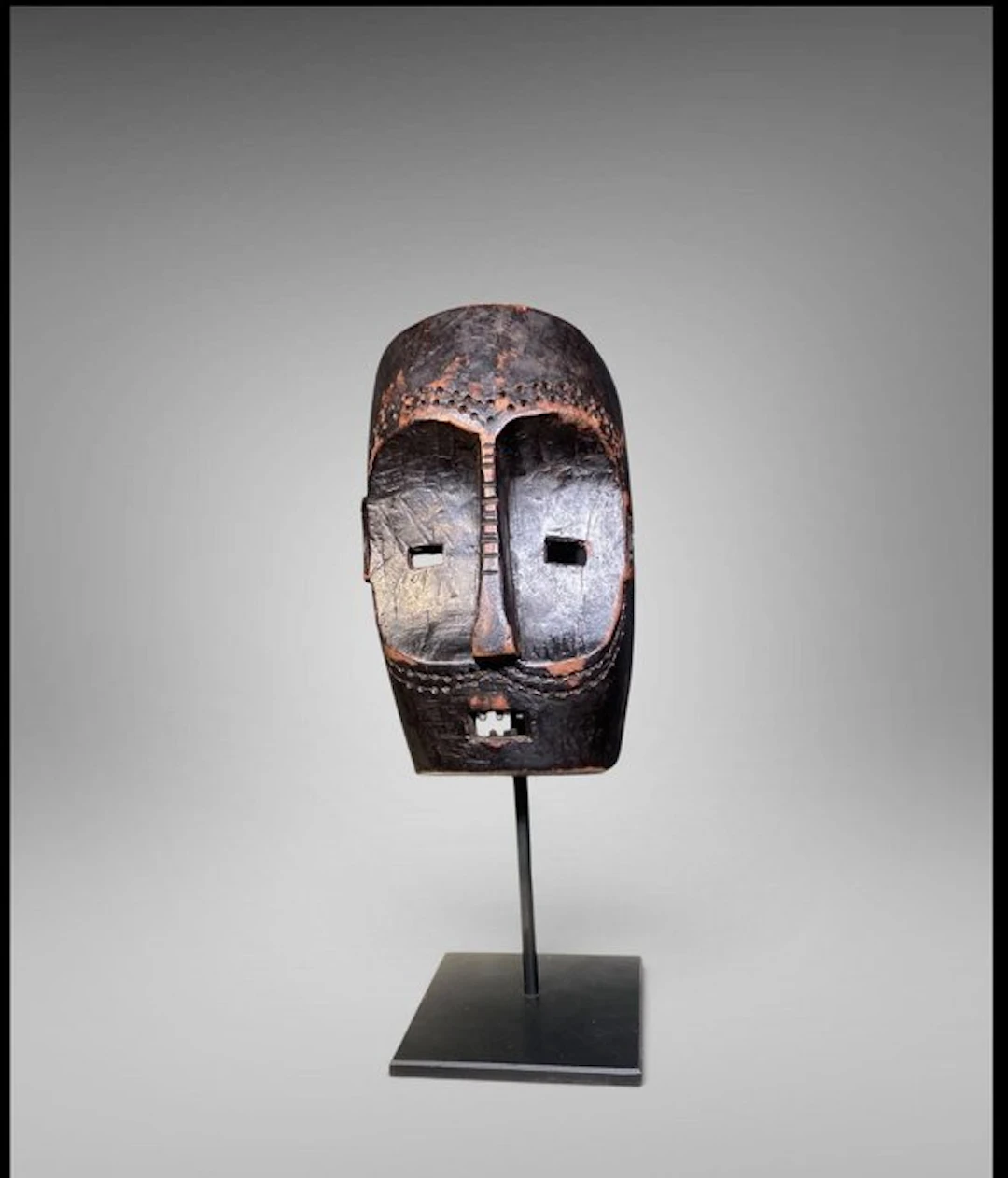 Masque ngbaka - 27 cm - Cow mask - of the cow - DR Congo