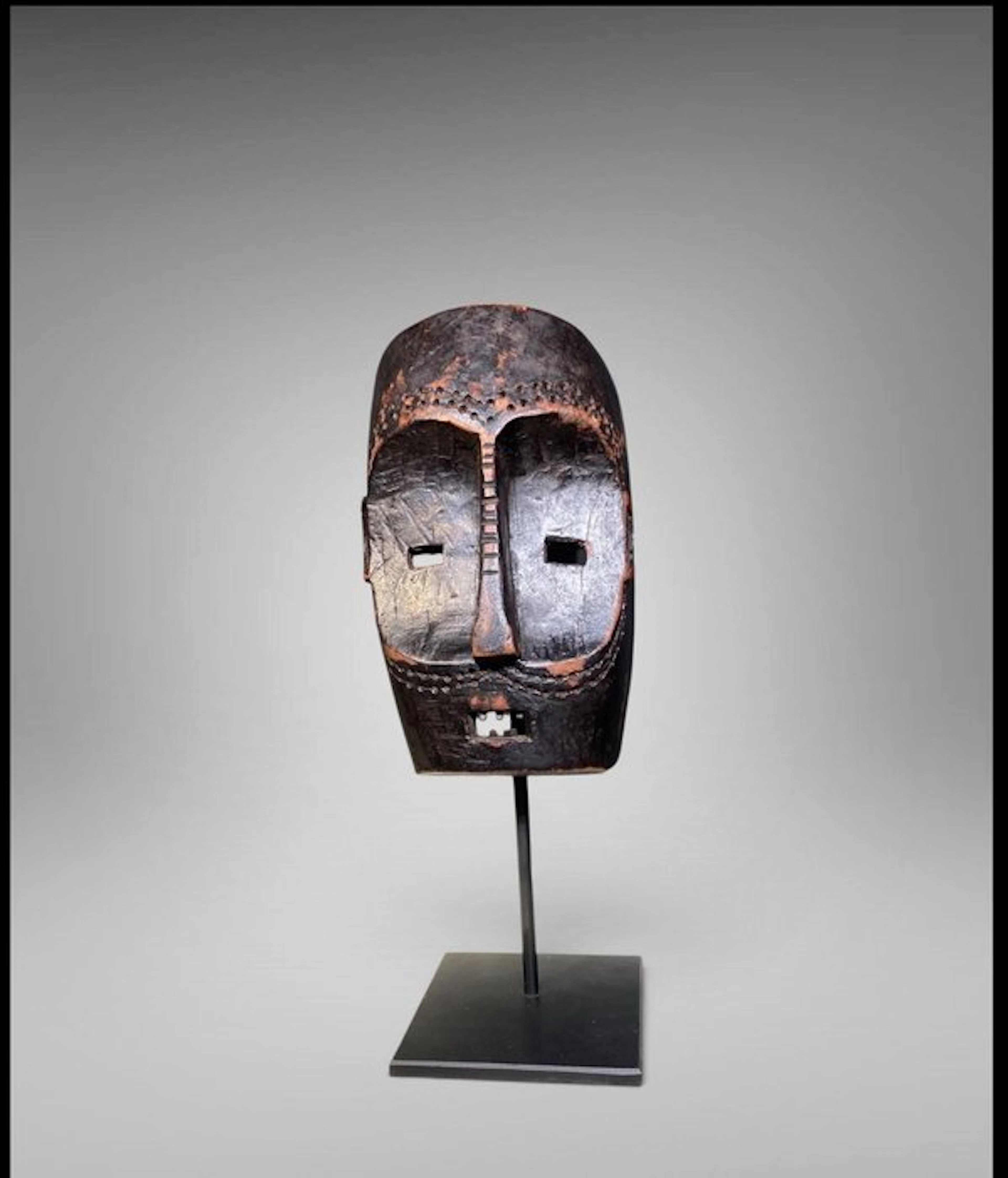 Masque ngbaka - 27 cm - Cow mask - of the cow - DR Congo