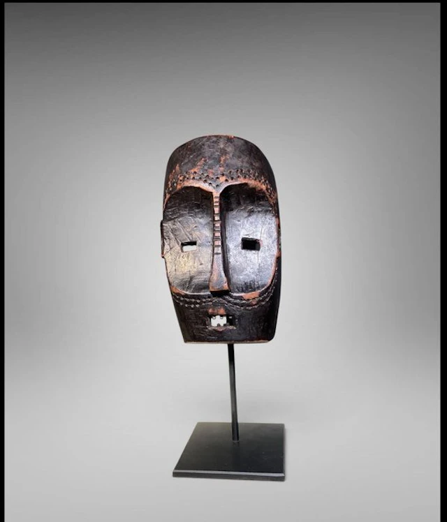 Masque ngbaka - 27 cm - Cow mask - of the cow - DR Congo