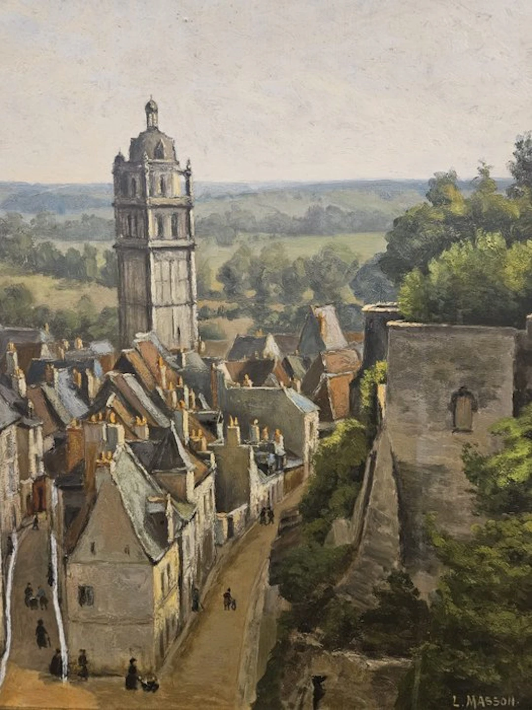 Escuela Impresionista Europea (XX) - Paisaje Belga