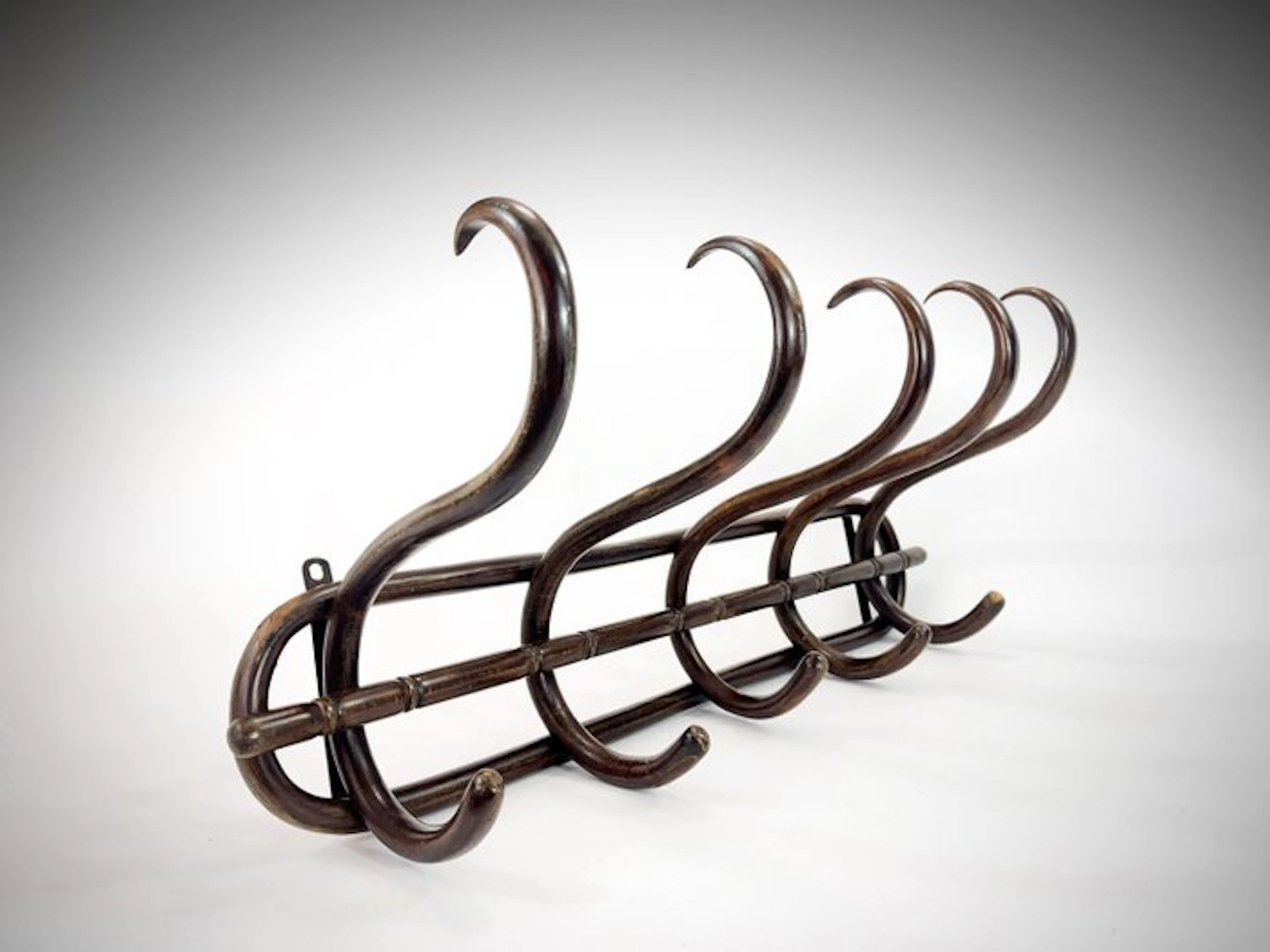 Coat rack - Beech - Curved beech wood