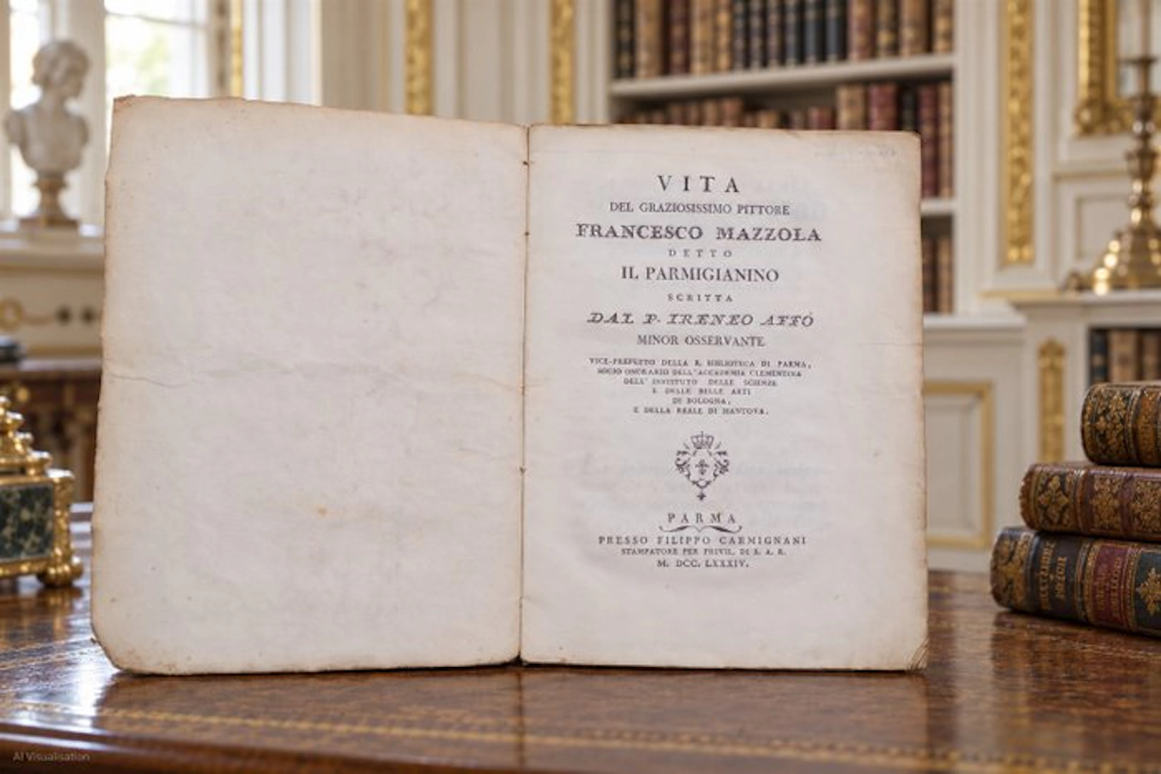 Affò - Vita del Pittore Francesco Mazzola - 1784