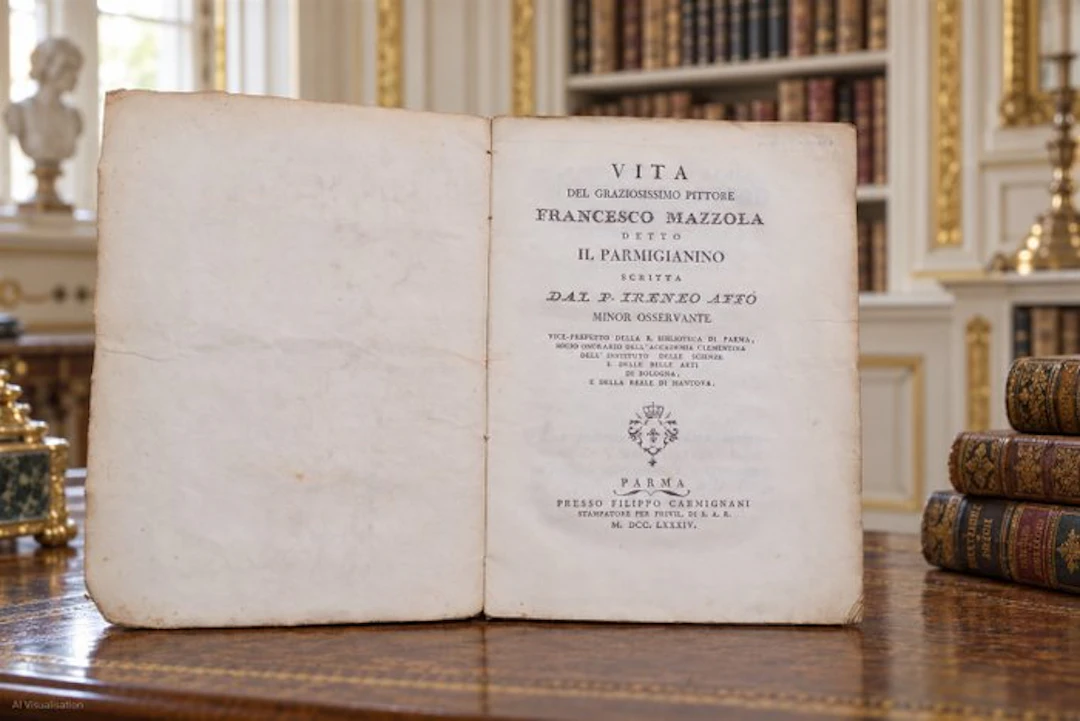 Affò - Vita del Pittore Francesco Mazzola - 1784