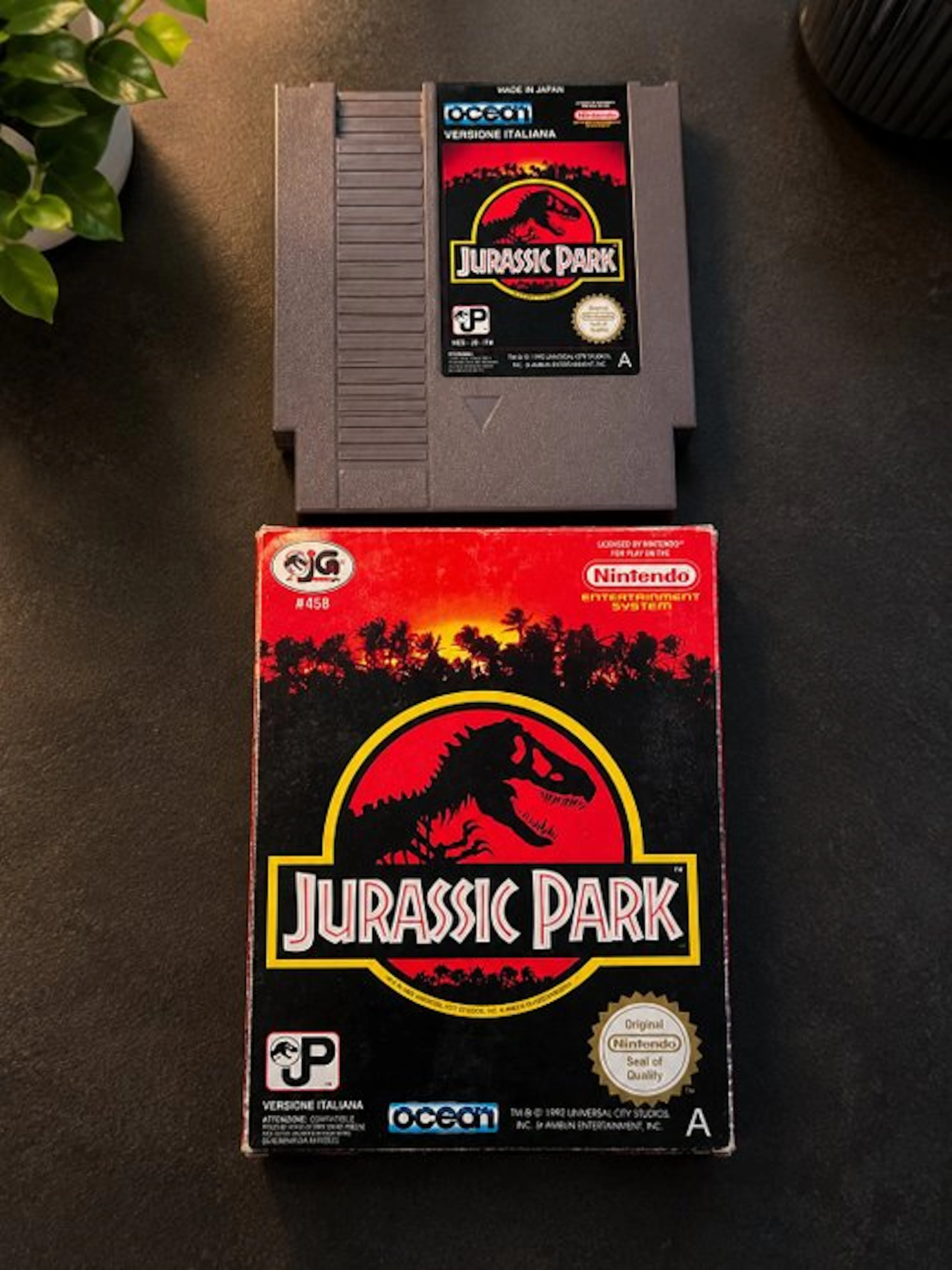 Nintendo, Ocean - Nes - Jurassic Park - Video game