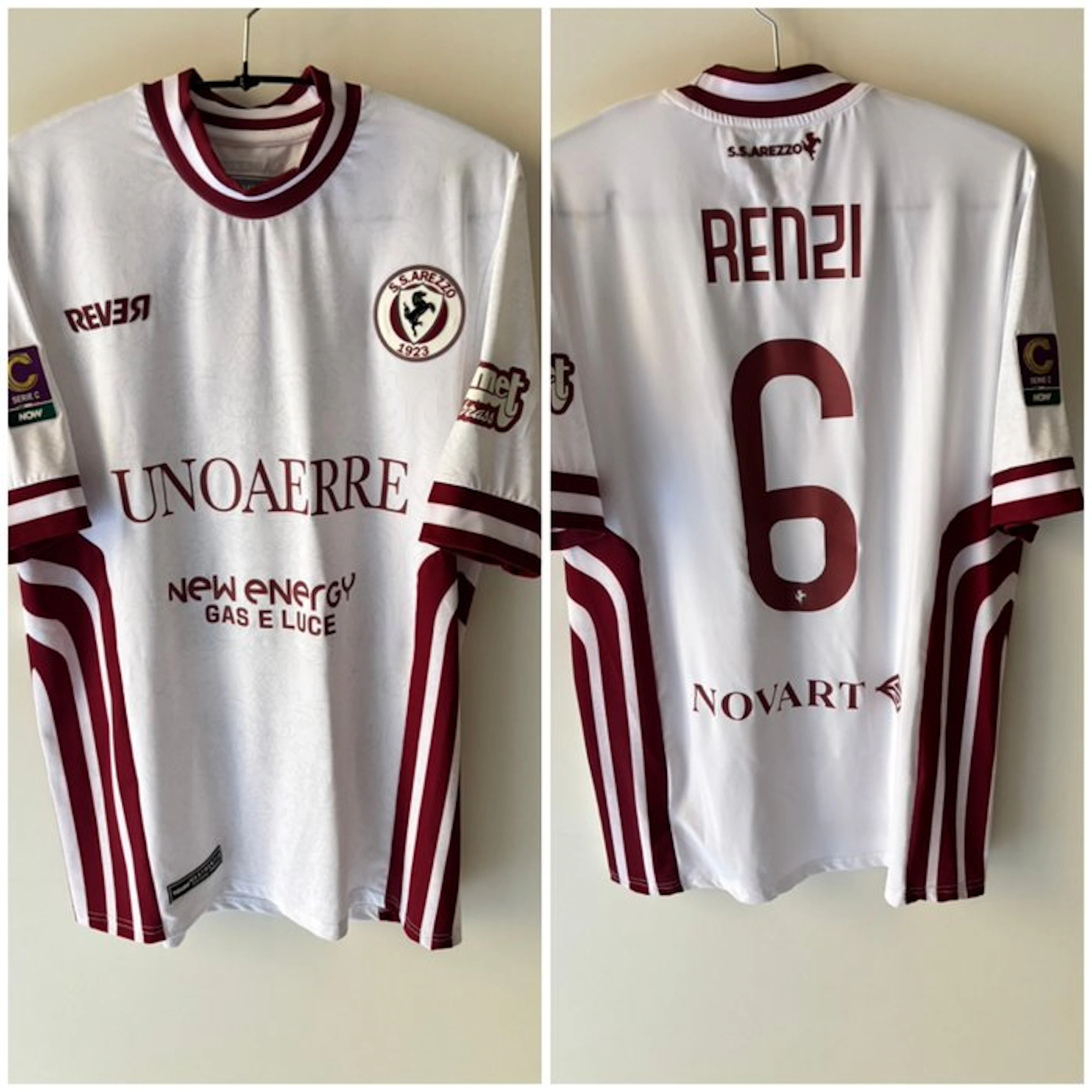 Arezzo - Italian Football League - Renzi - 2024 - Football shirt