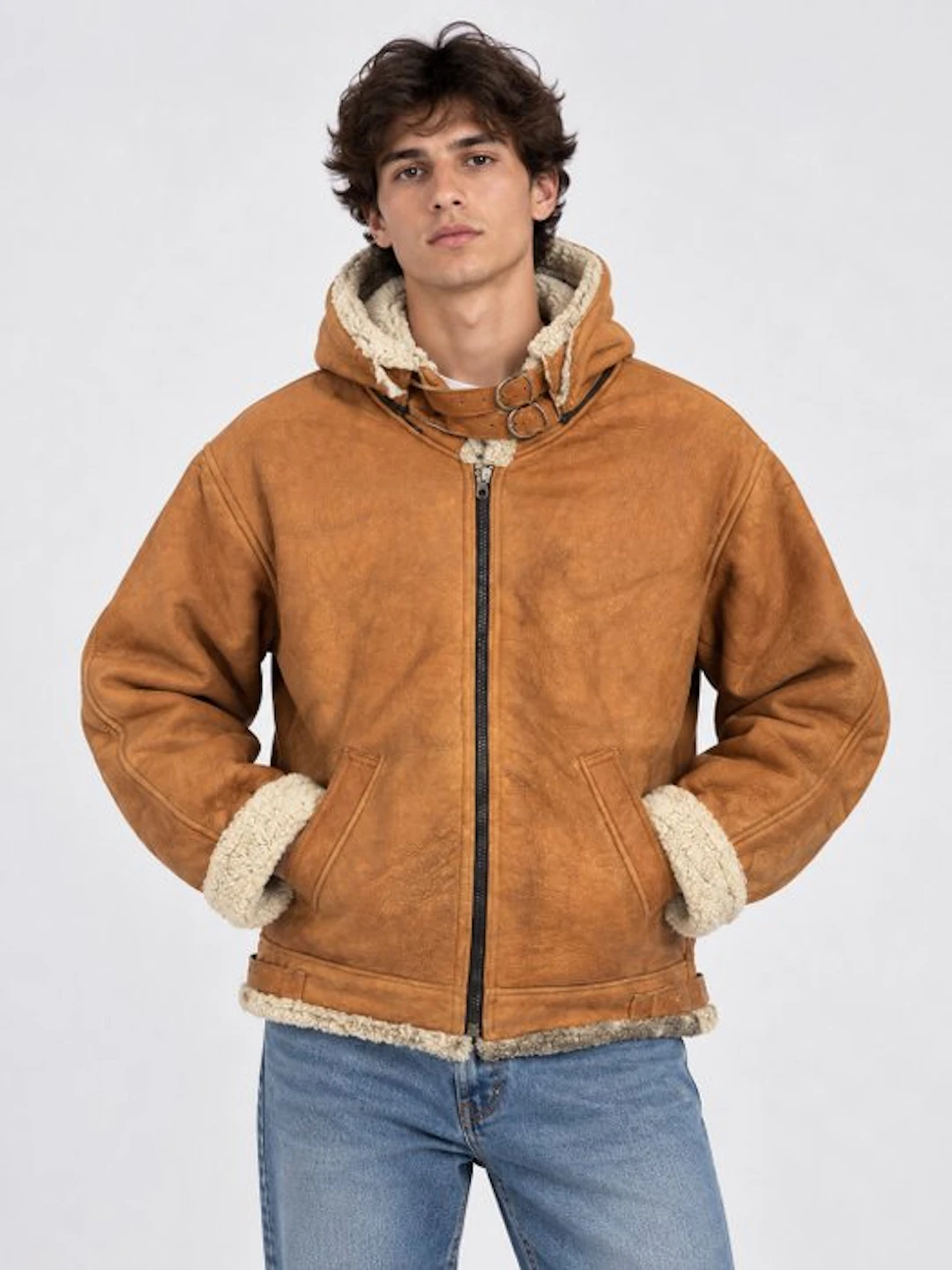 Vintage Original Shearling - Soft Sheepskin - Made in USA - Coat - Vintage