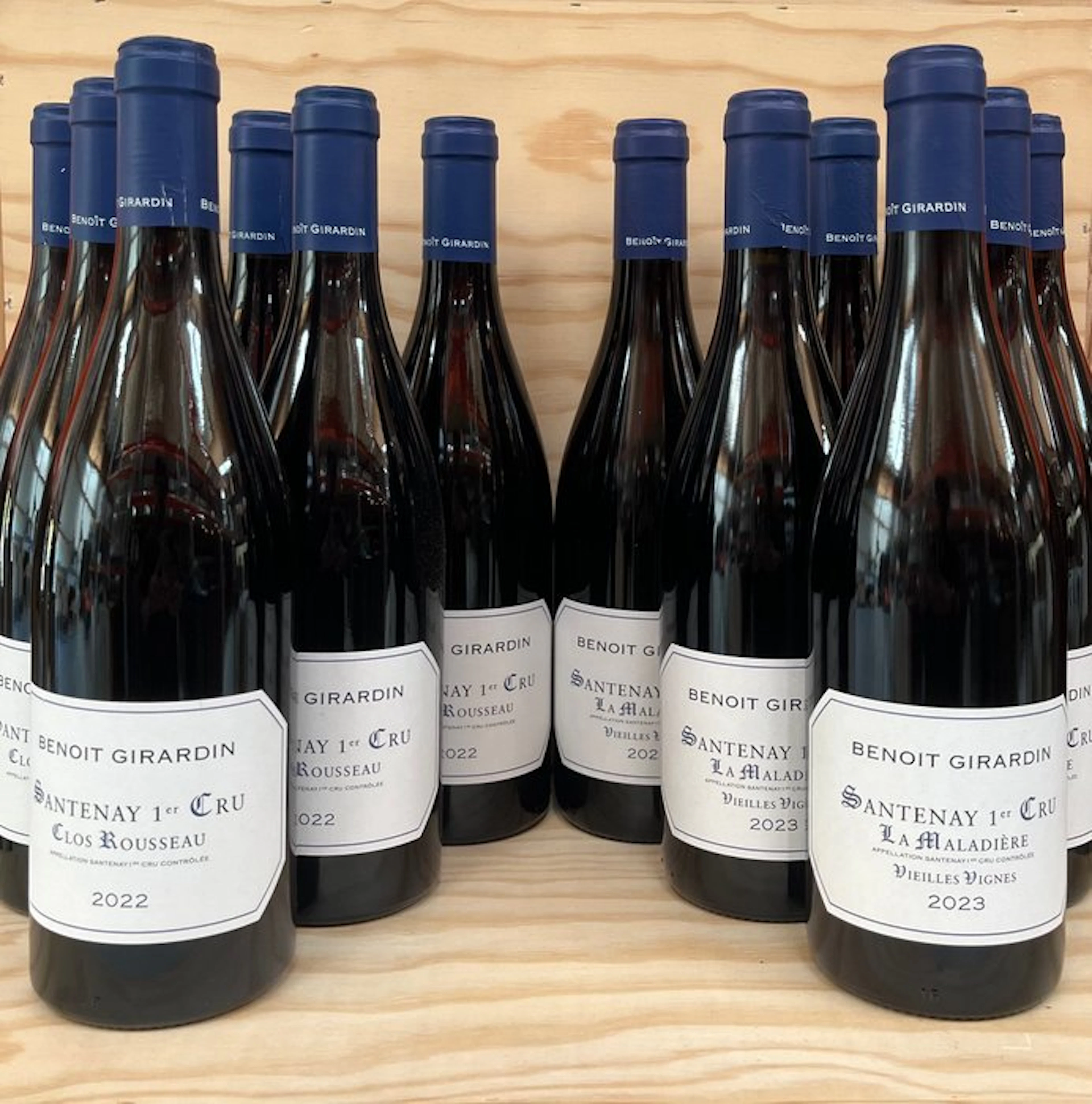 2022 x 6 Benoit Girardin "Clos Rousseau" & 2023 x 6 "La...