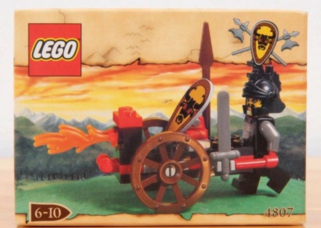 LEGO Set - 4807 - Castle - Fire attack