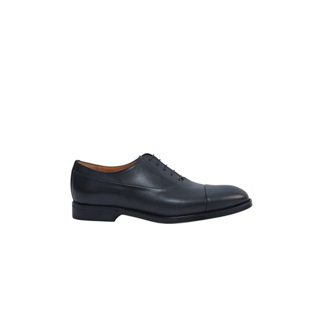 TESTONI - 7 UK - 41 IT - "Salerno" Blue Navy Oxford Shoes...