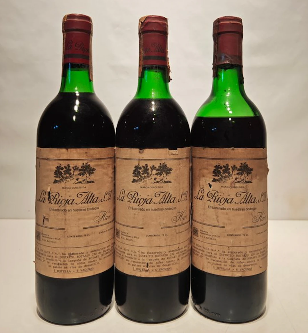 NV La Rioja Alta (Bottling for Rotary International...