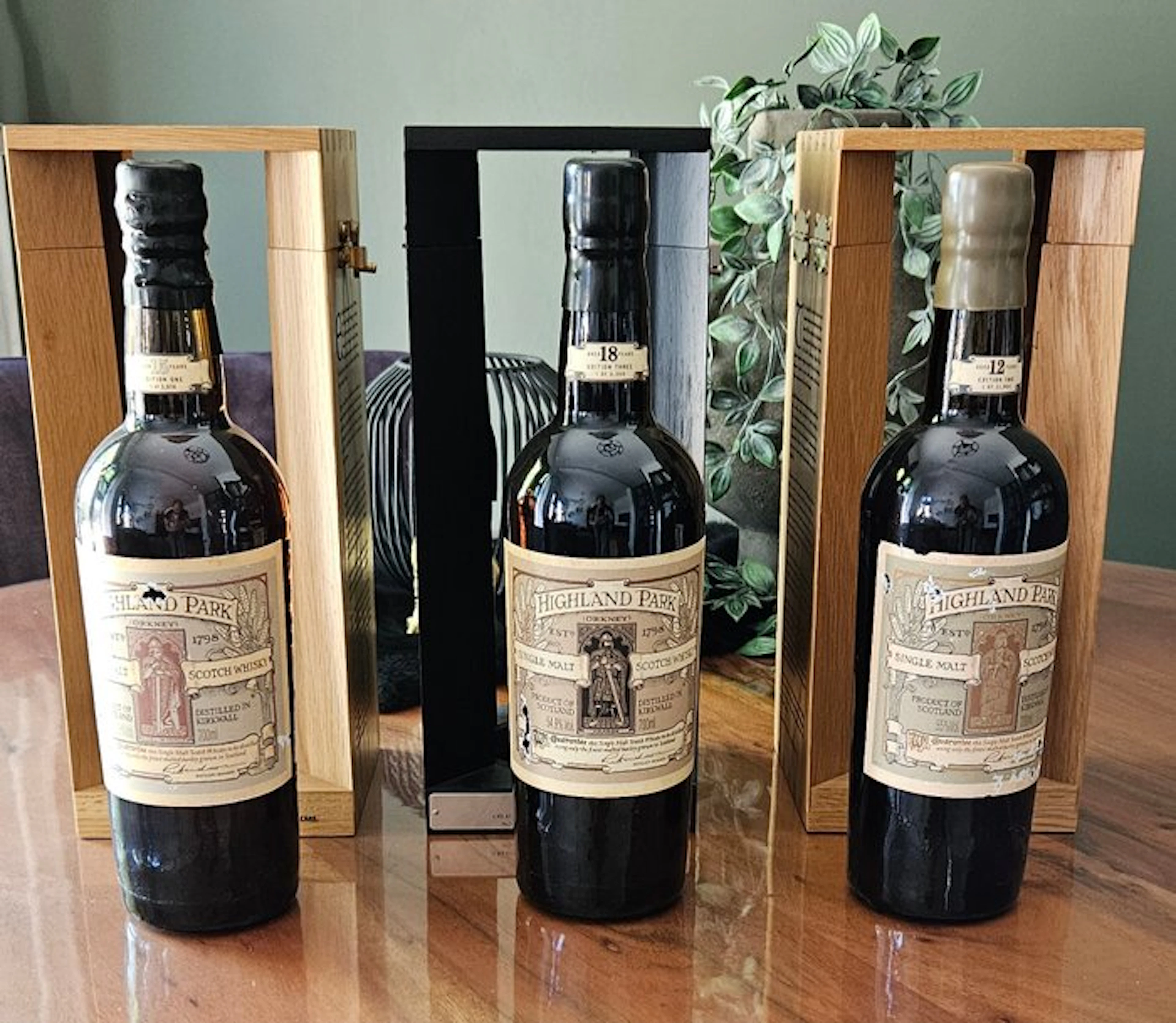 Highland Park 18yo Earl Haakon - 15yo Earl Magnus - 12yo...