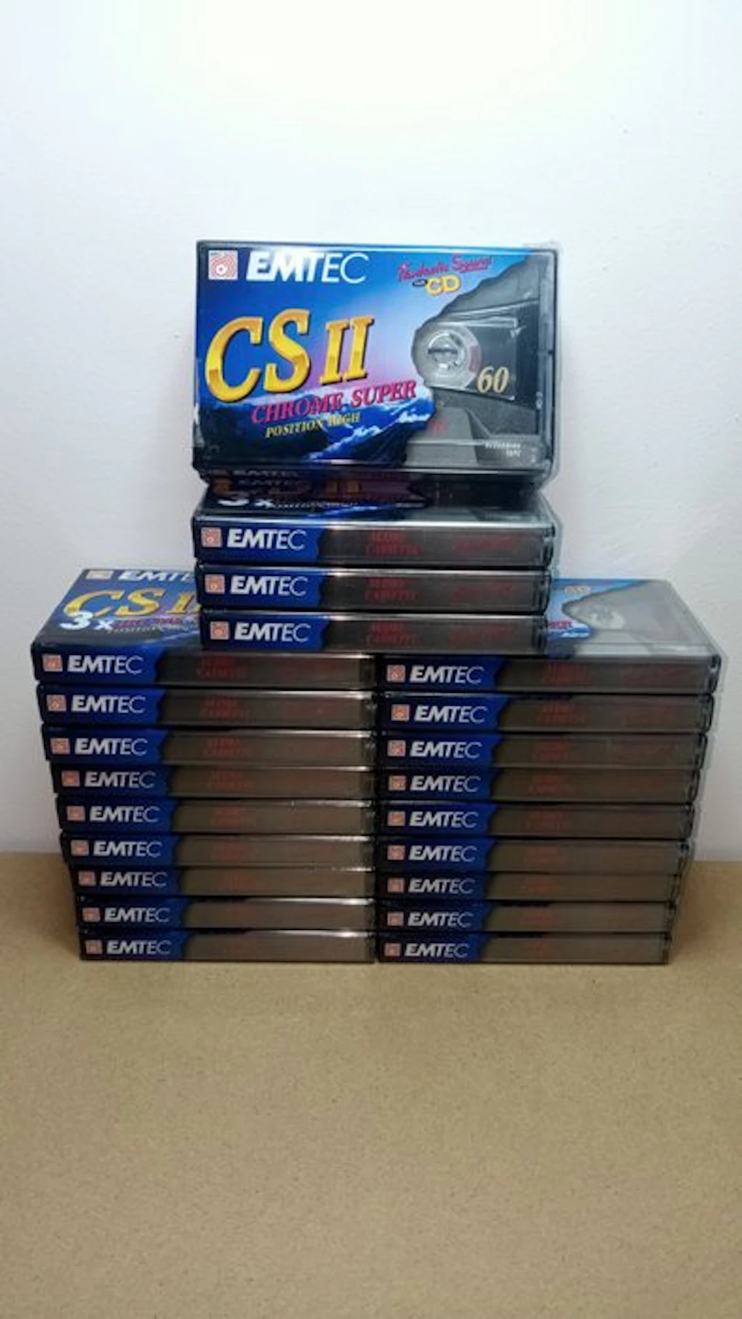 EMTEC - CS II Type II (High / Chrome Position) Blank audio cassette