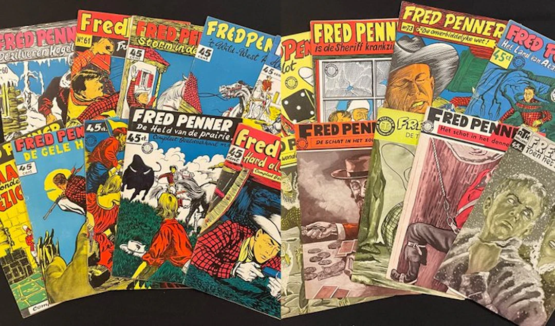 Fred Penner 60 t/m 79 - opeenvolgende reeks (1 manco) - 19 Album - 1958/1960
