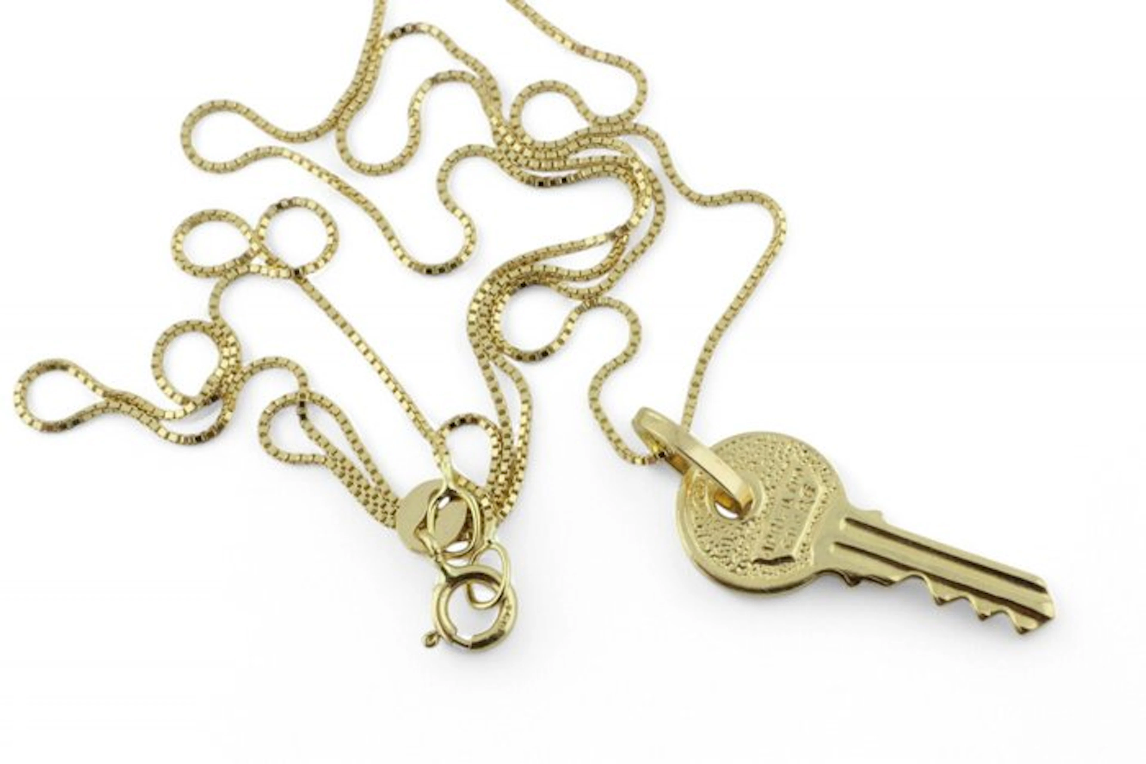 Necklace with pendant - 18 kt. Yellow gold