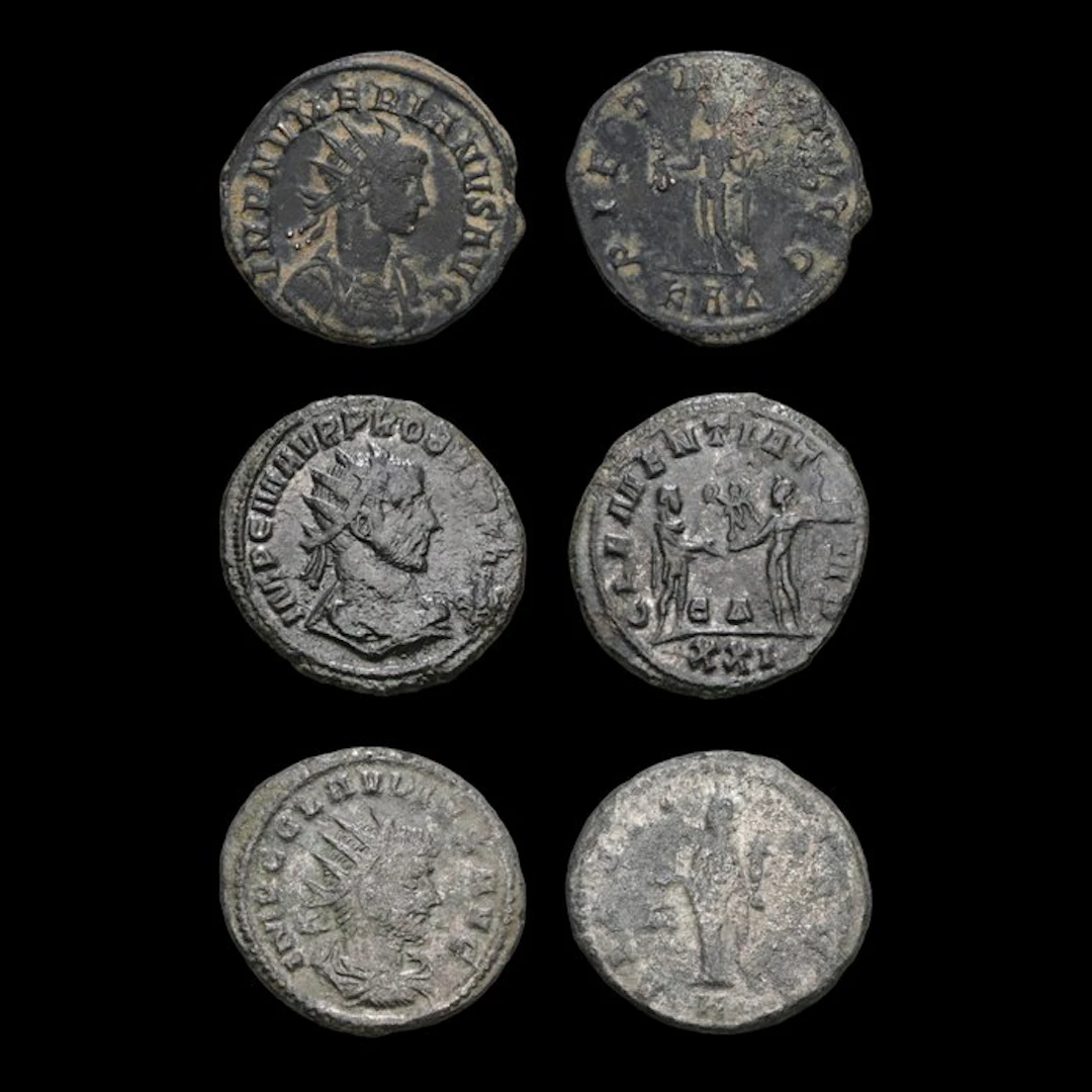 Roman Empire Lot of 3x Æ Antoninianus including Numerian