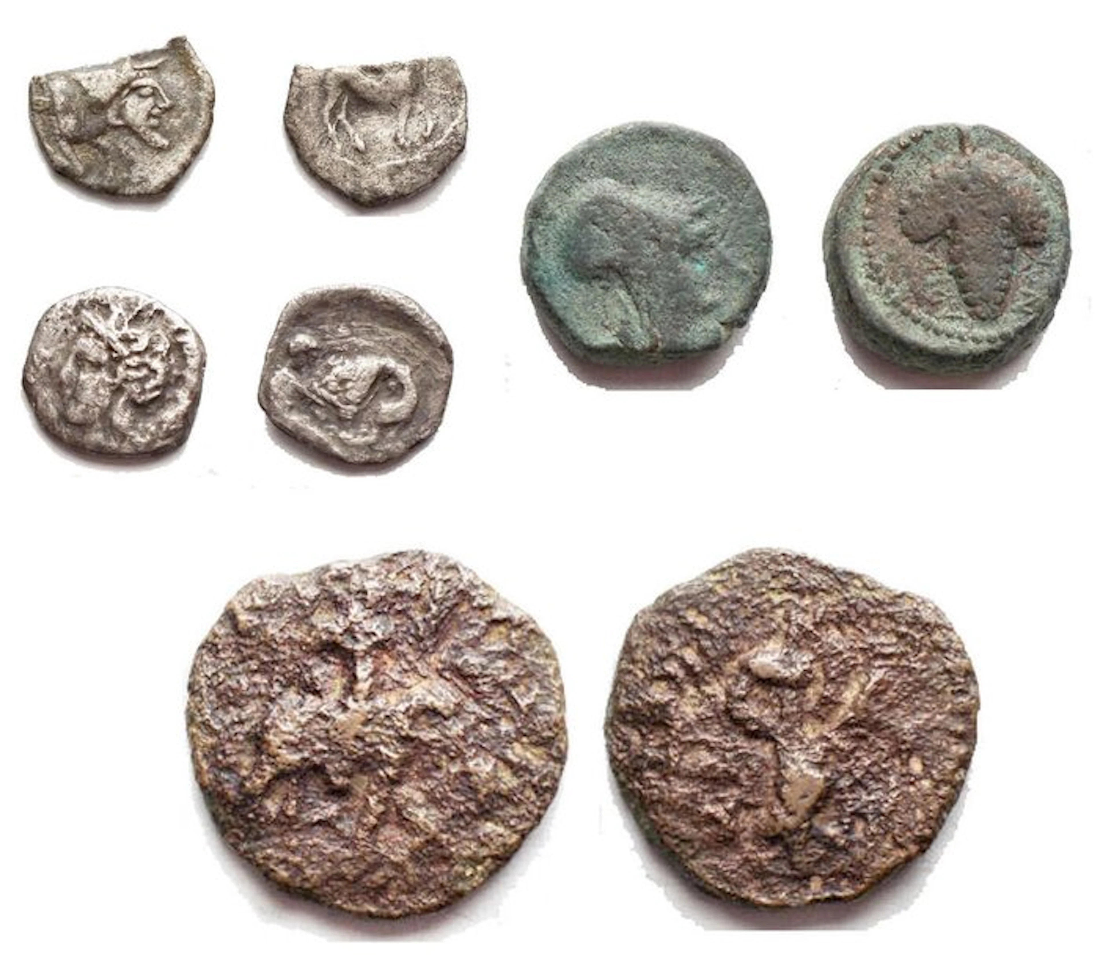 Greece (ancient) Lot of 4 coins (No reserve price)