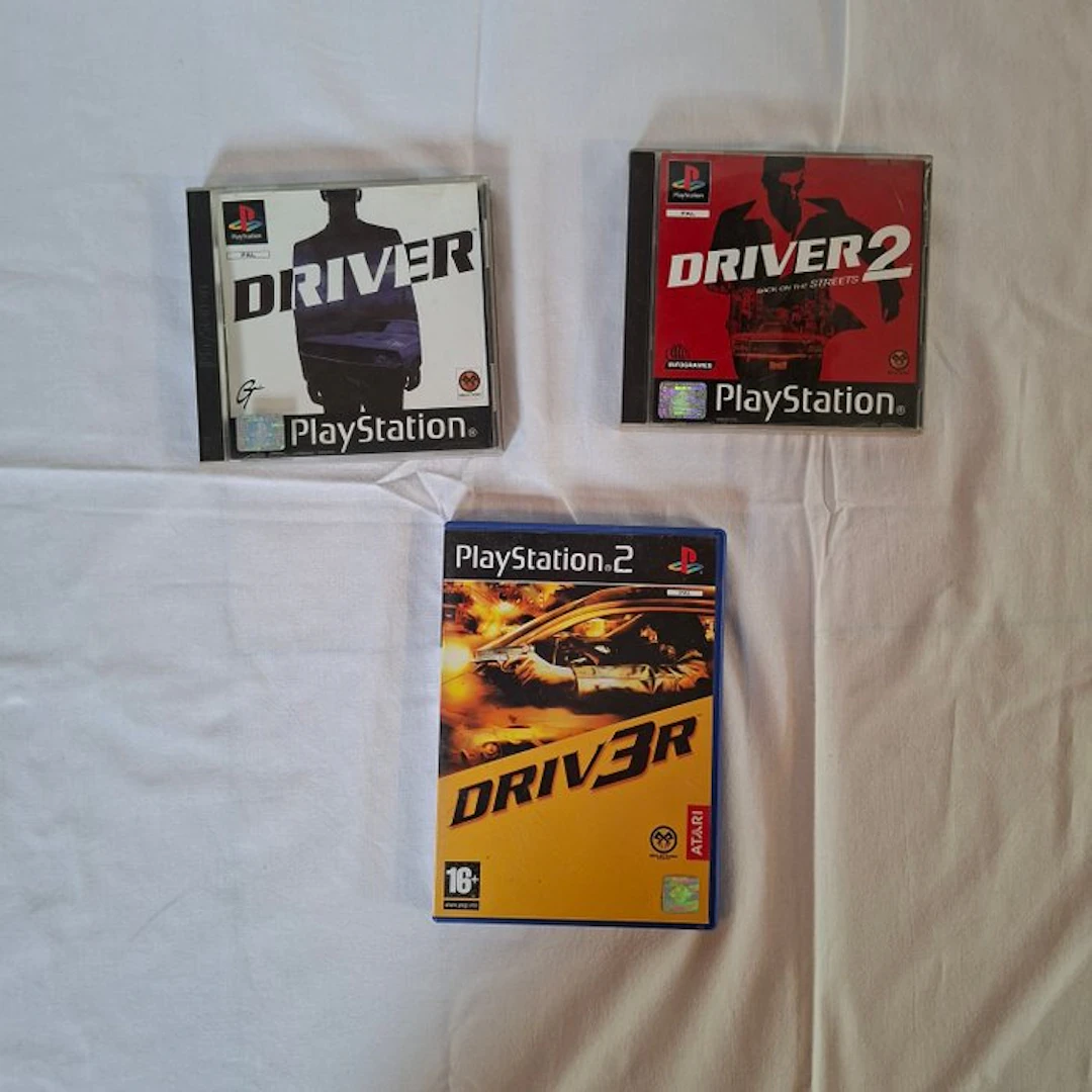 Sony - Driver - Eerste drie games - Video game - In original box