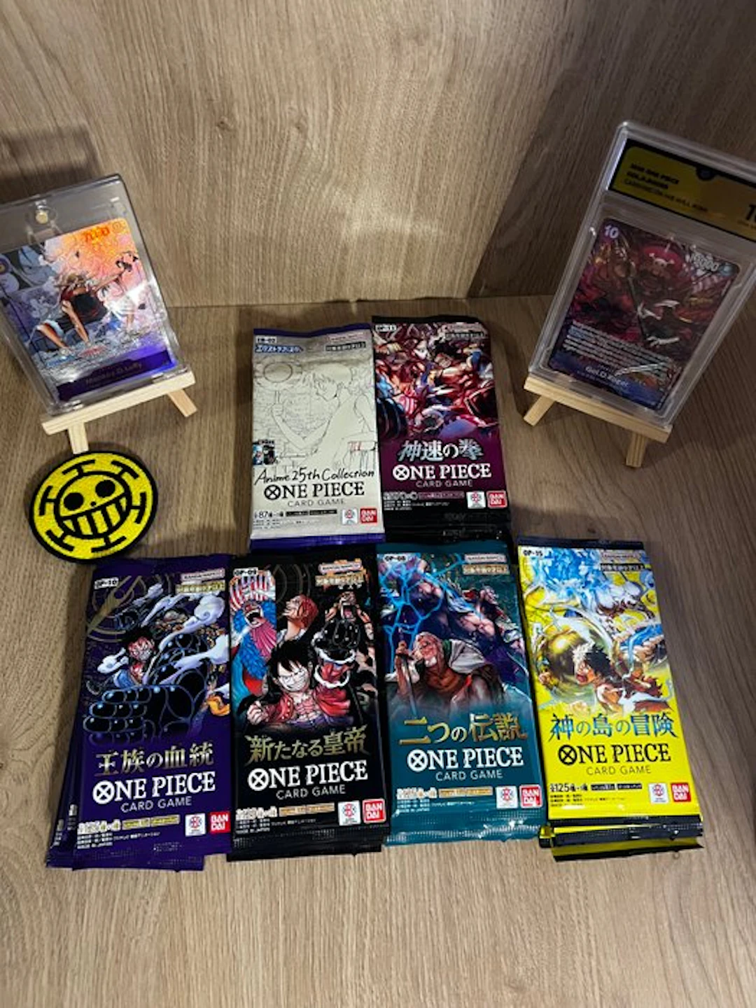 Bandai - 6 Booster pack - One Piece - Bandai – One Piece...